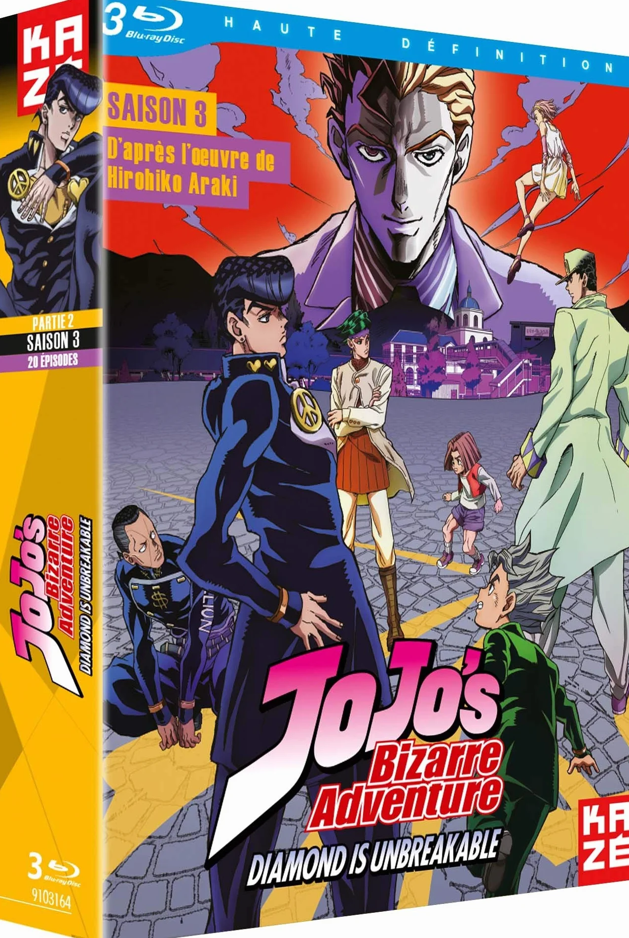 JoJo's Bizarre Adventure-Saison 3-Box 2/2-BR [Blu-Ray]
