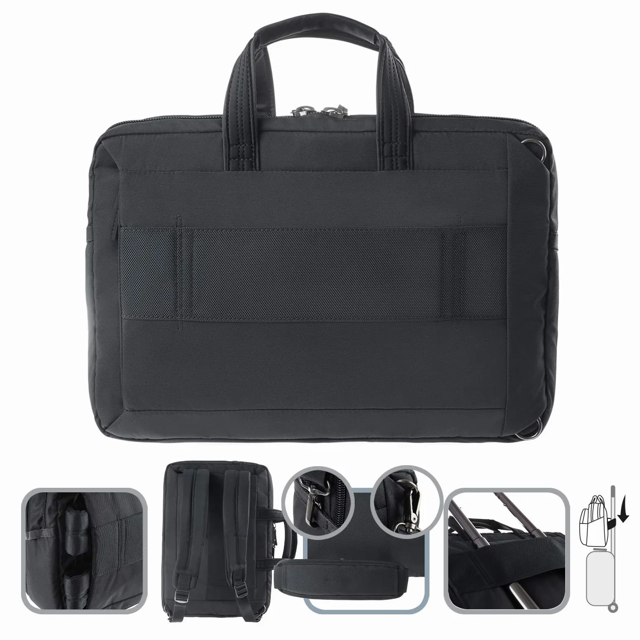 Tucano Stilo Borsa Business per MacBook, Laptop 15.6"e Laptop 15,6"