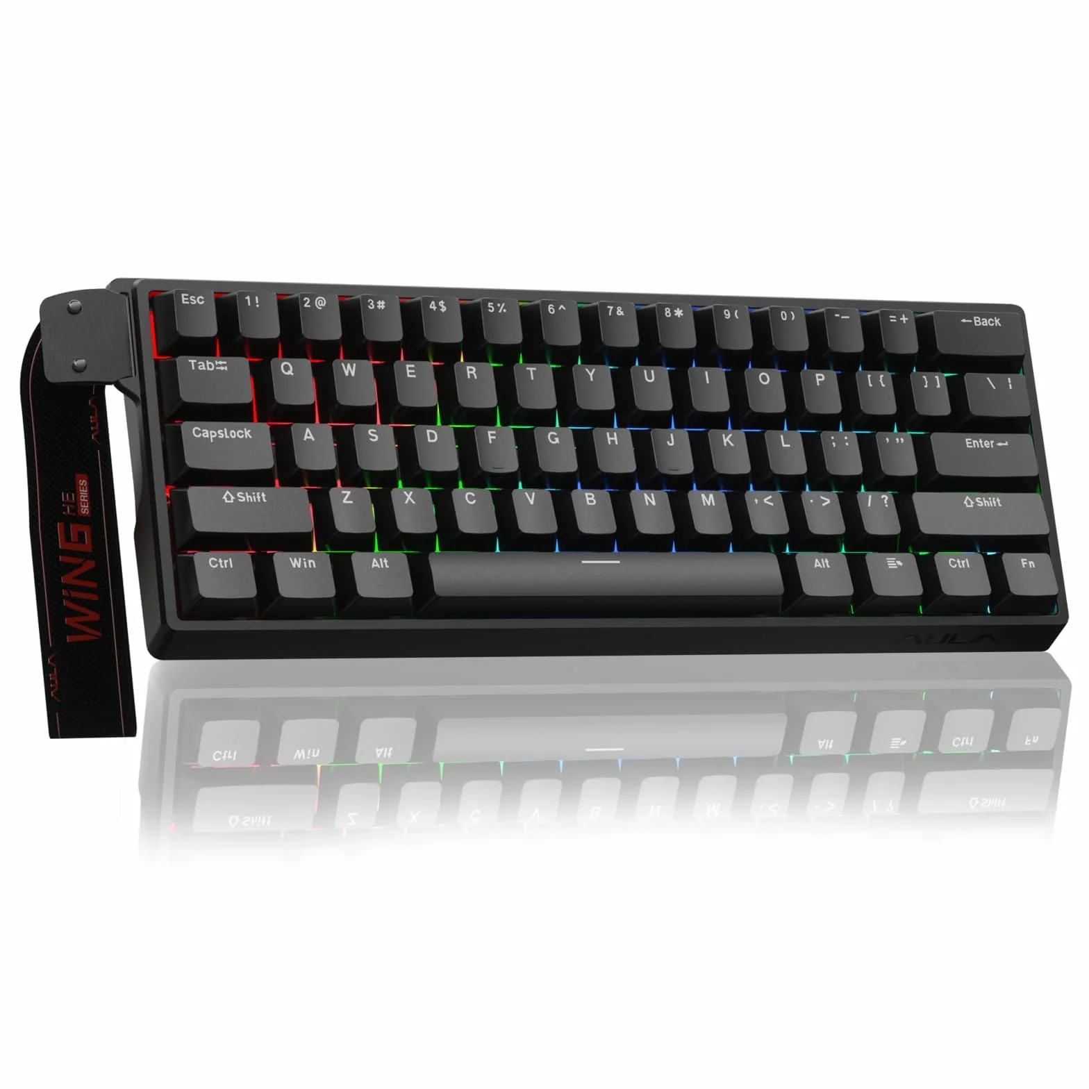 Aula WIN60 HE Tastiera Meccanica da Gioco 60% Cablata Interruttore Magnetico Hot-Swap 8000 Hz