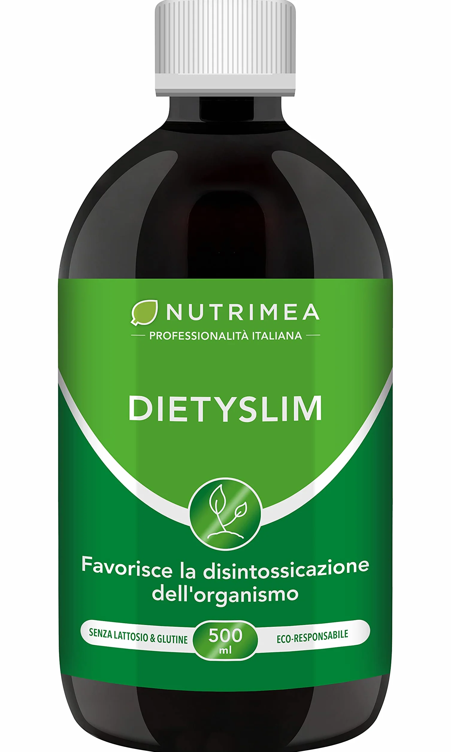 Nutrimea Dietyslim Drenante Detox Forte 500 ml Gusto Pesca Tarassaco Guaranà Pilosella Tè Verde