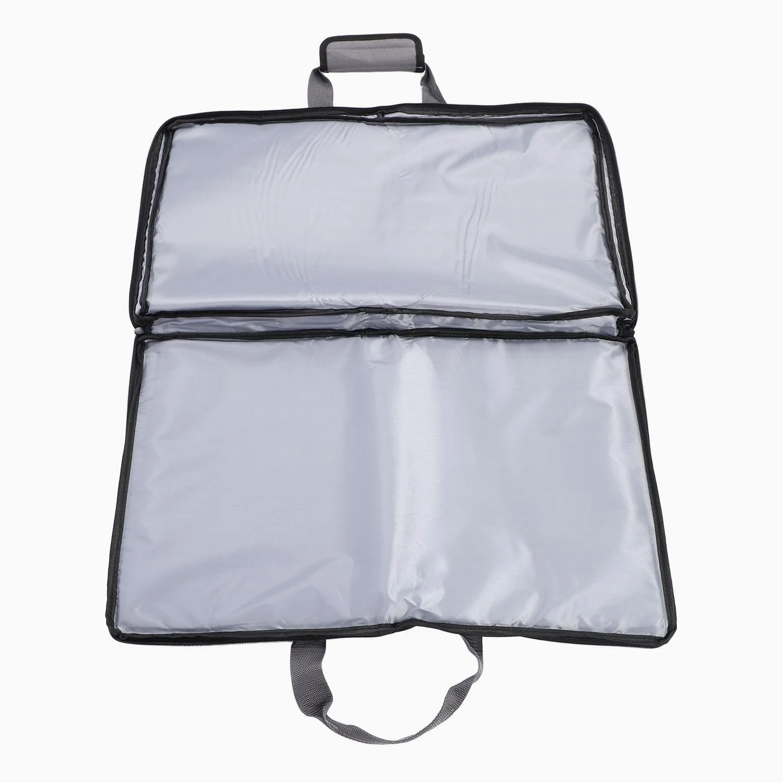 Zerodis Necessaire da Viaggio in Tela, Custodia Porta Satellite con Doppia