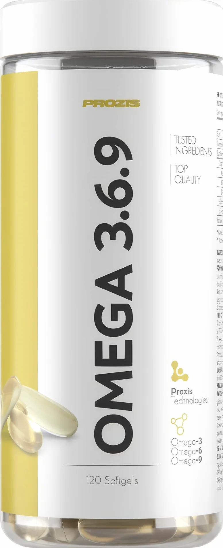 Prozis Omega 3-6-9, 120 Softgels