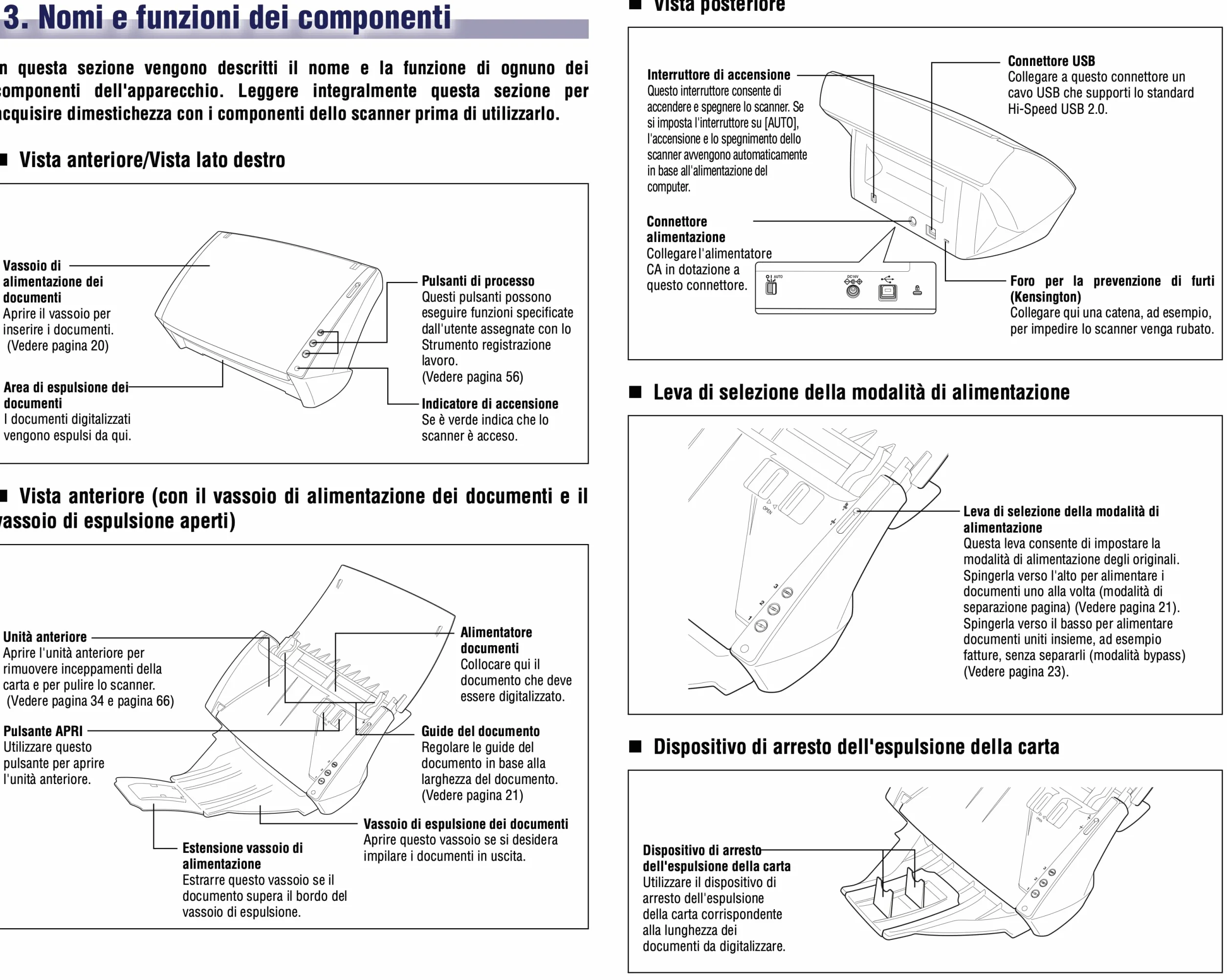 Canon Scanner Documenti image FORMULA DR-2010M - Scanner 50 Fogli Fronte Retro Automatico (Ricondizionato)