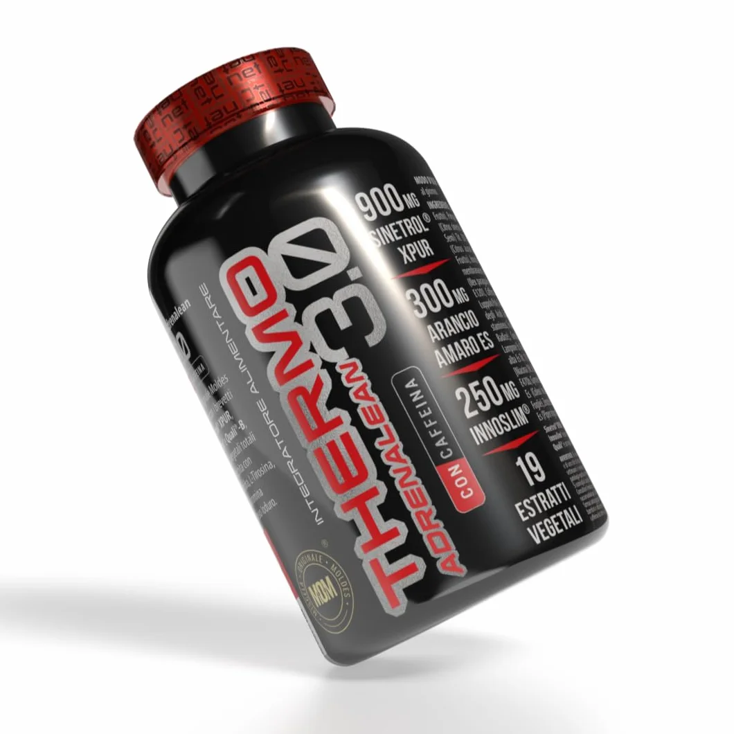 NET Integratori THERMO ADRENALEAN 3.0 con caffeina 90 cpr Integratore Termogenico Accelerare Metabolismo