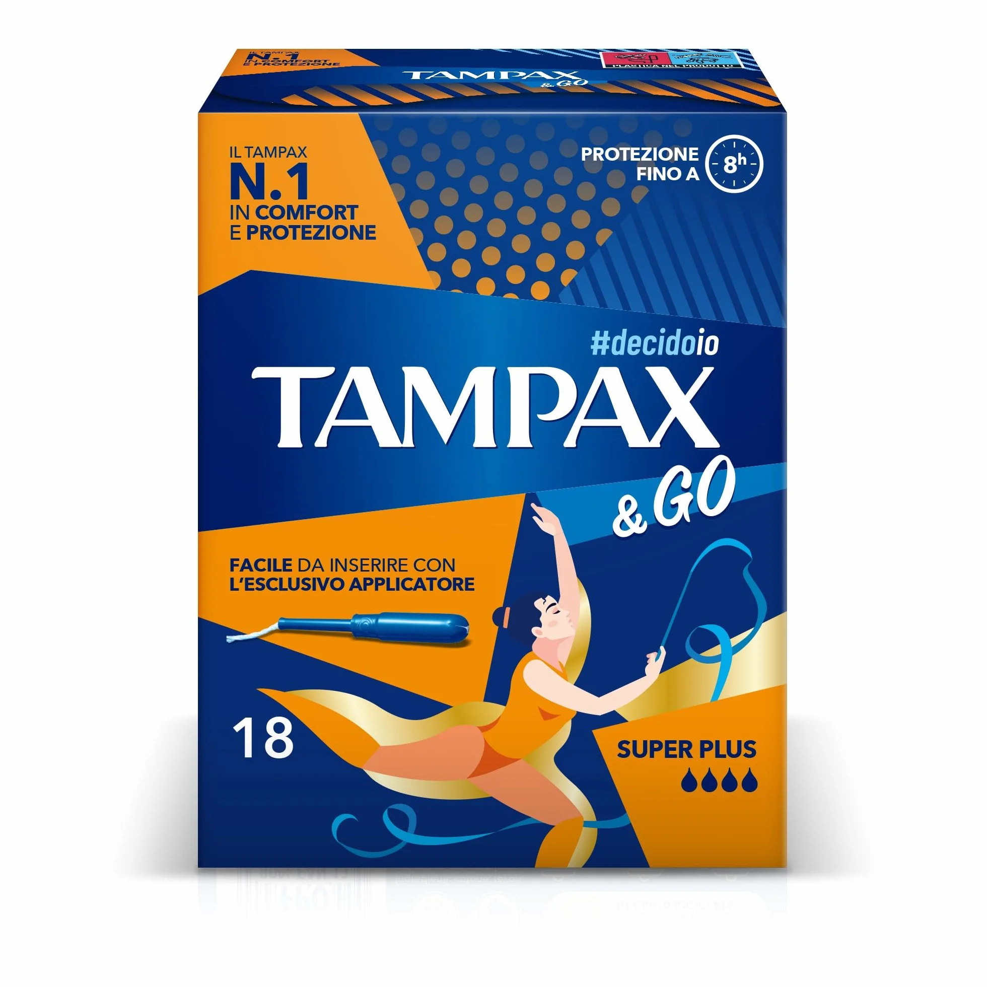 Tampax &Go Super Plus Tamponi x18