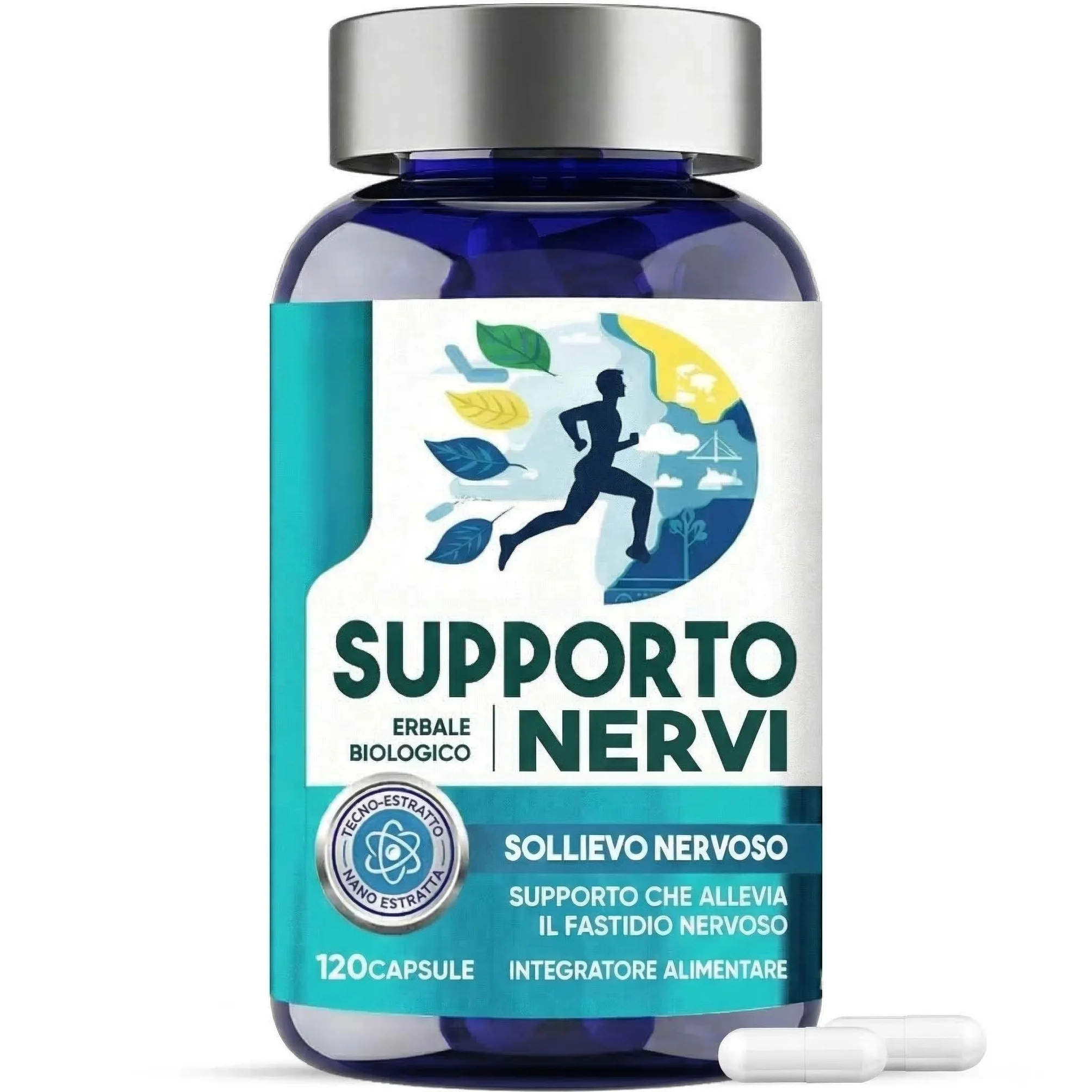 Acido Alfa Lipoico (ALA) 600mg Integratore Antiossidante Supporto Sistema Nervoso Benessere Metabolico