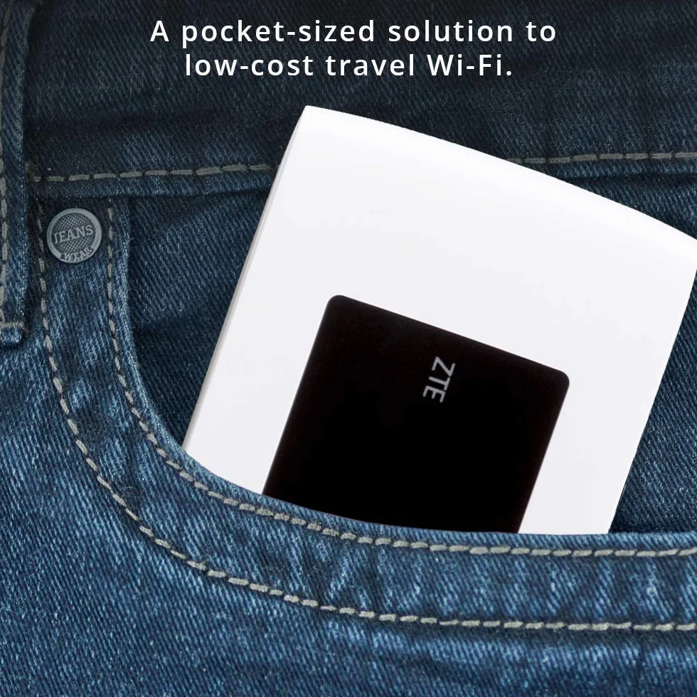 ZTE Low Cost Travel Hotspot bianco