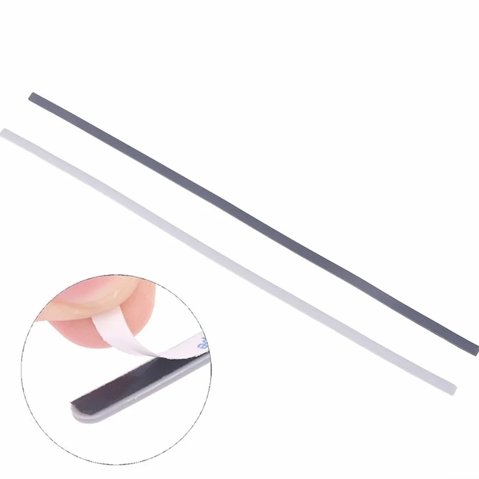 Piedini di ricambio in gomma per HP ENVY X360 15-DR custodia inferiore del computer portatile, striscia adesiva antiscivolo, 31,5 x 0,6 cm (nero)