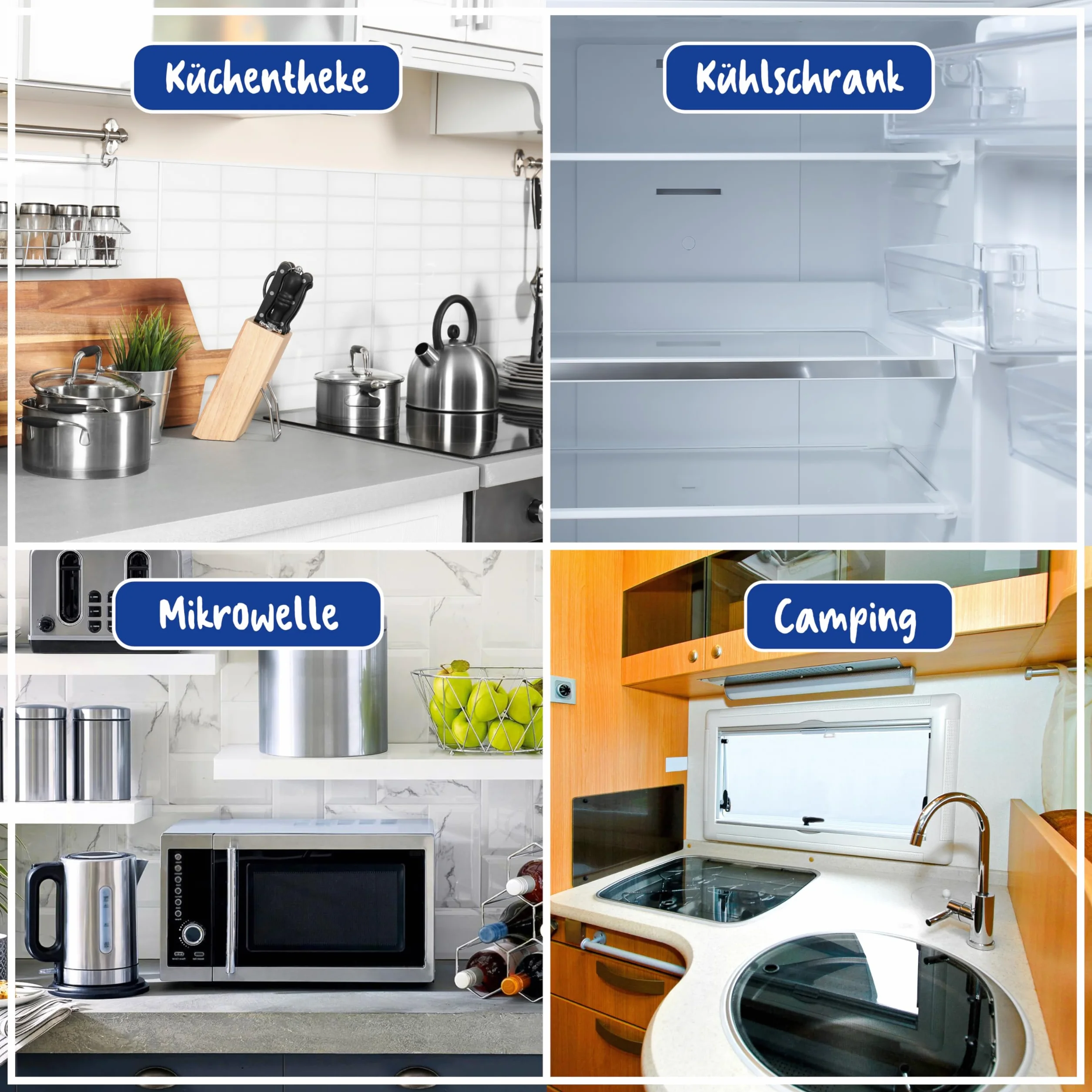 Poliboy salviettine umidificate da cucina XXL 1 x 24 panni Made in Germany