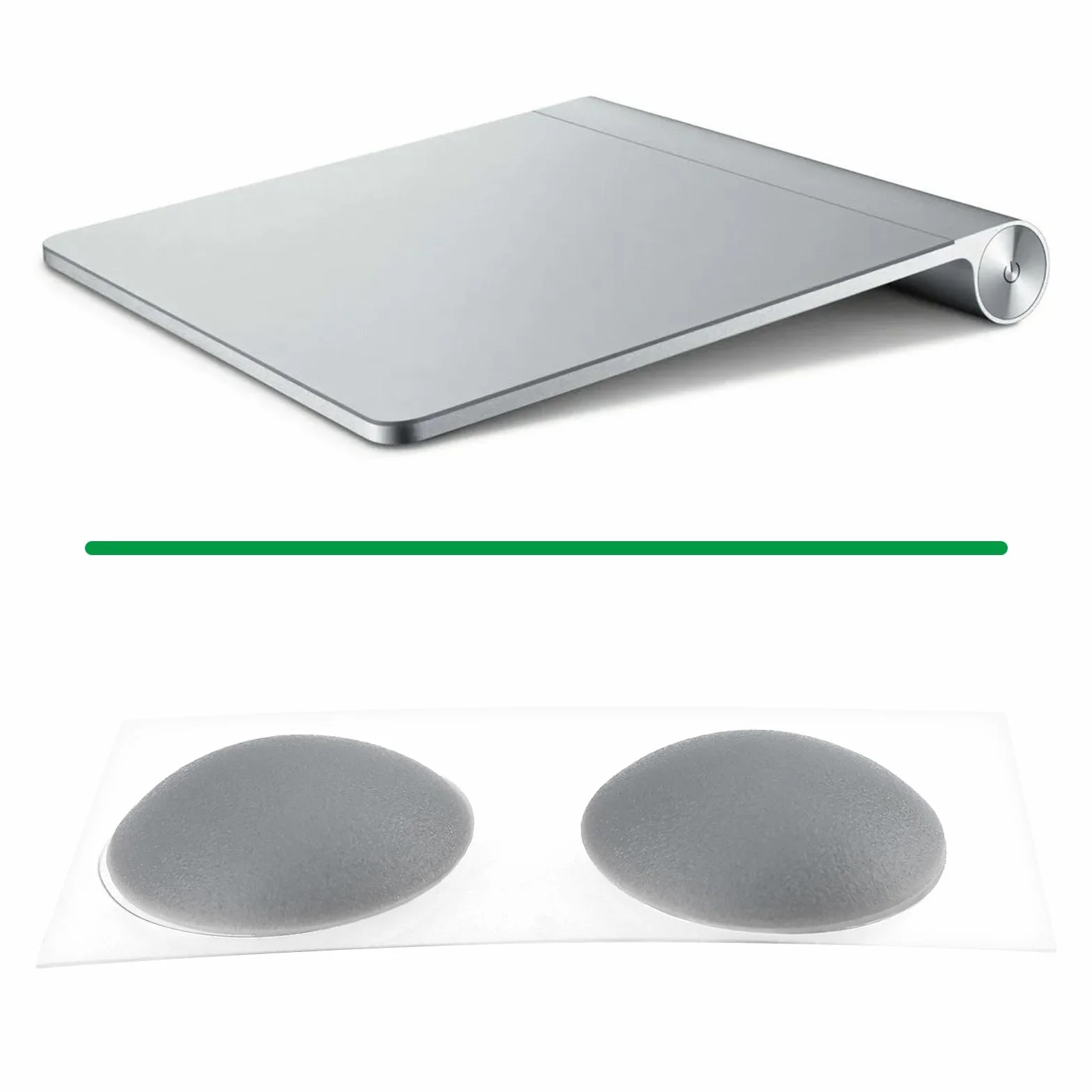 2 piedini in gomma per computer, compatibili con Apple Magic Trackpad A1339