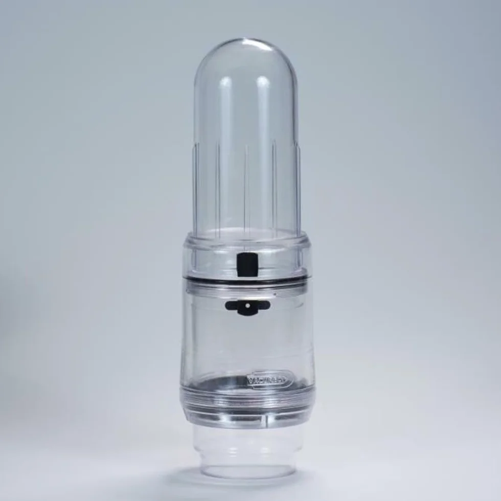 Pompa a Vuoto Manuale per Pene con 5 Anelli in Silicone per Allungamento