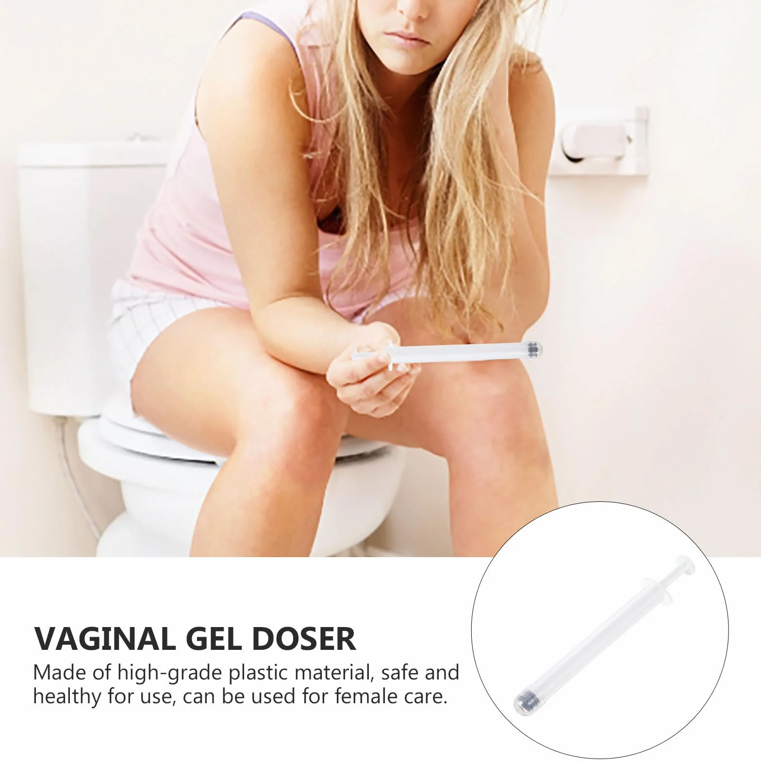 FOMIYES 10 Pz Applicatori Anali Lubrificante Personale Applicatore Vaginale Siringa Aiuti Sanitari Strumenti