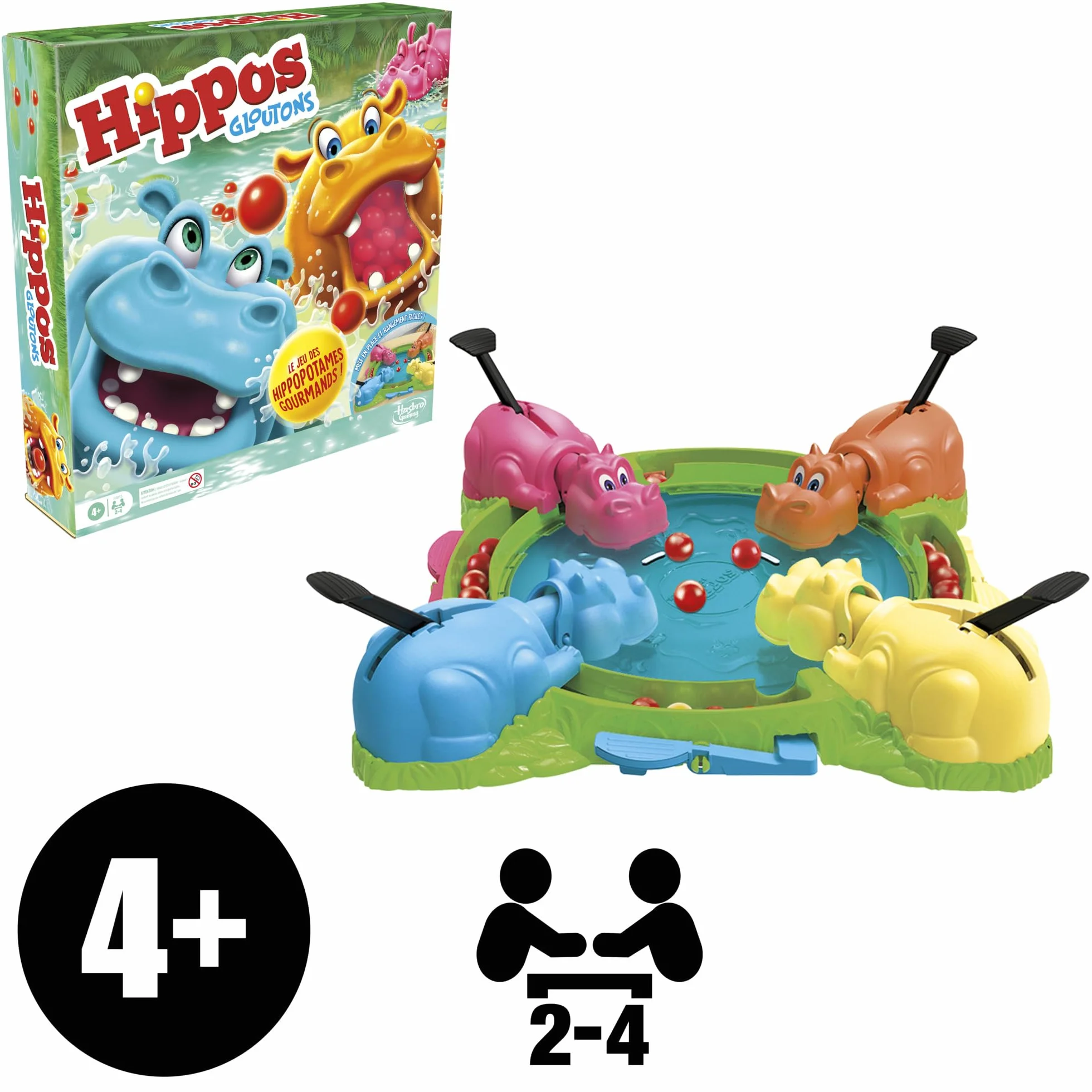 Hippos gloutons jeu de plateau
