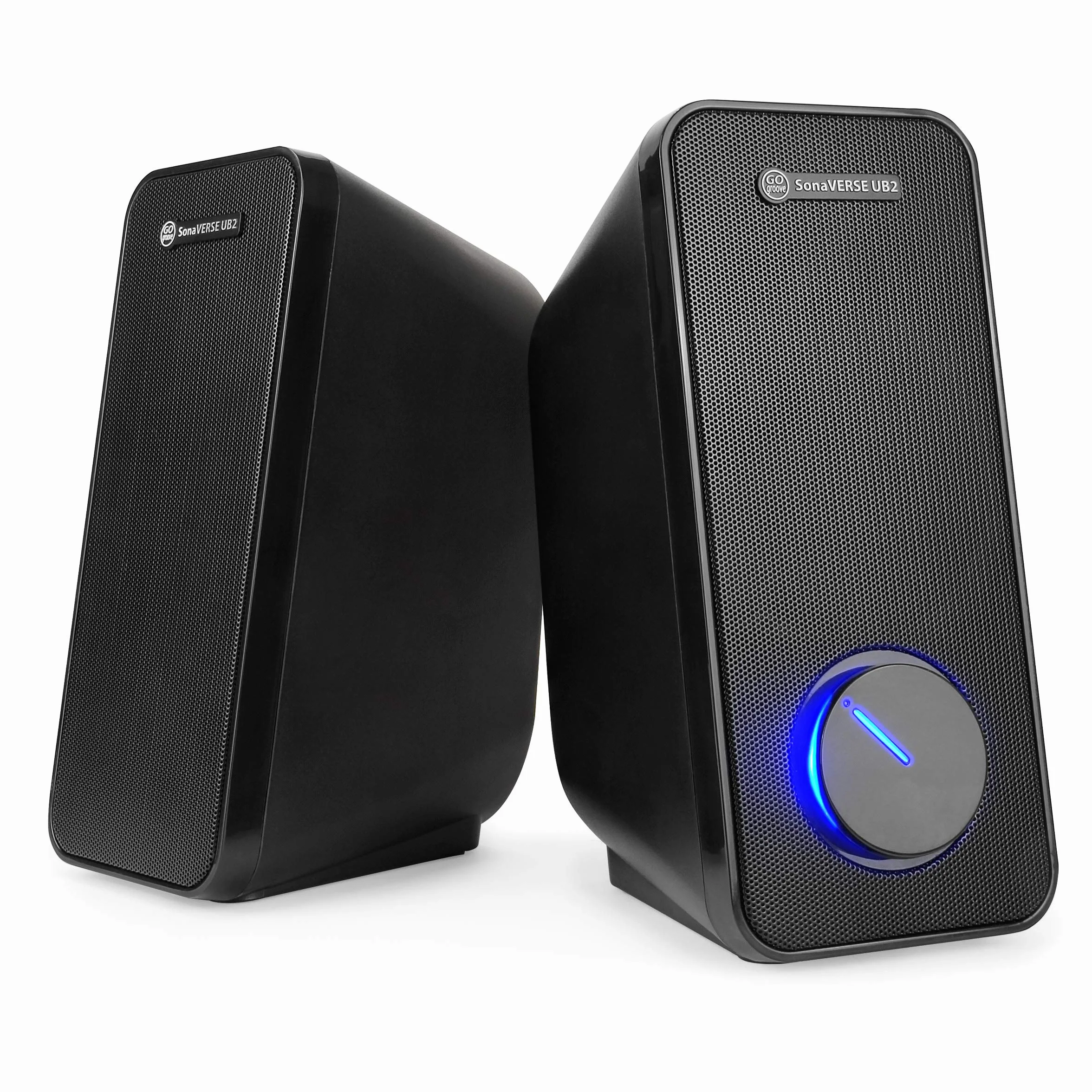 GOgroove SonaVERSE UB2 Altoparlanti per Computer USB, Driver a 2 Vie
