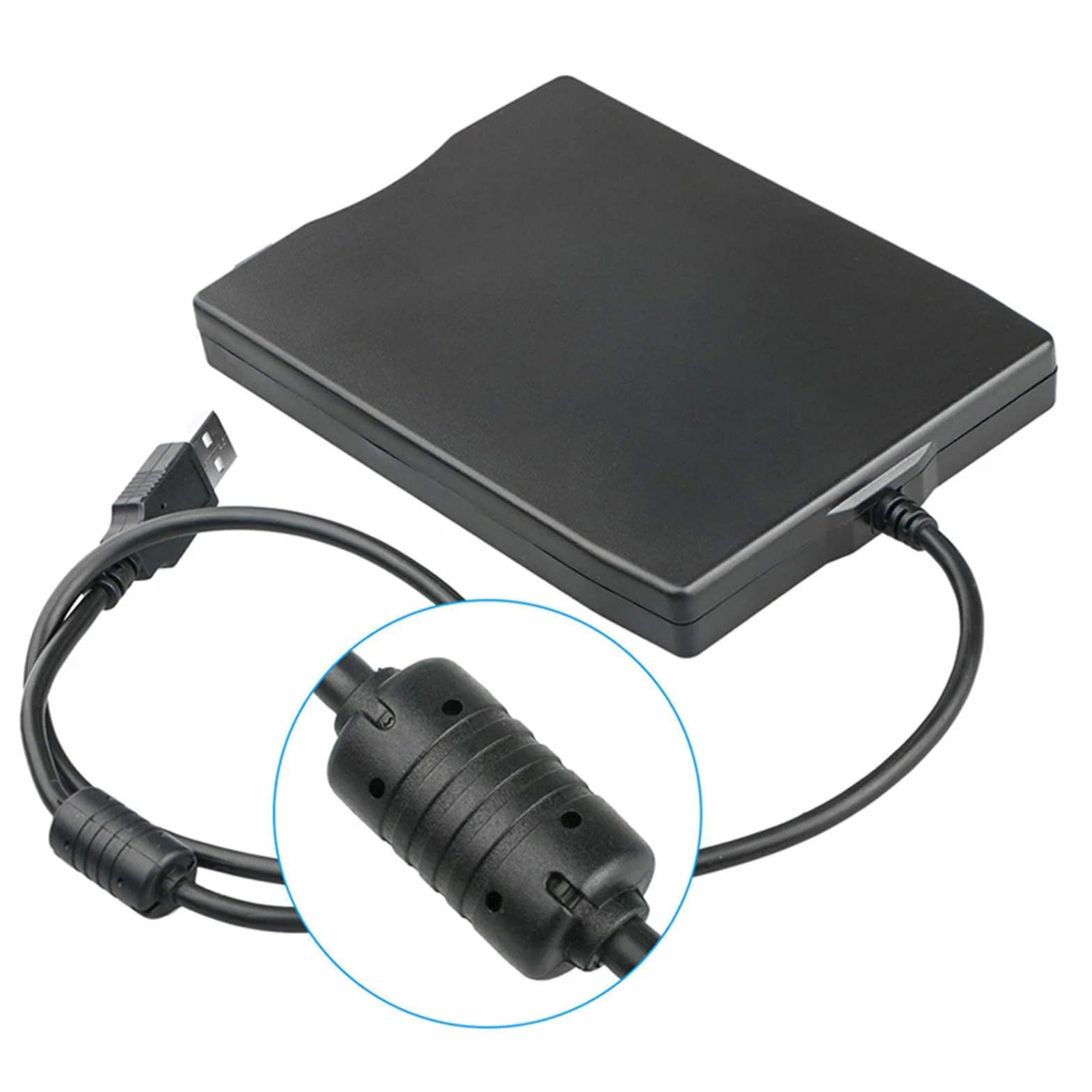 Unità floppy drive USB 2.0 Plug Play portatile 3,5 pollici lettore di floppy disk esterno 1,44 MB FDD per PC floppy drive lettore floppy disk