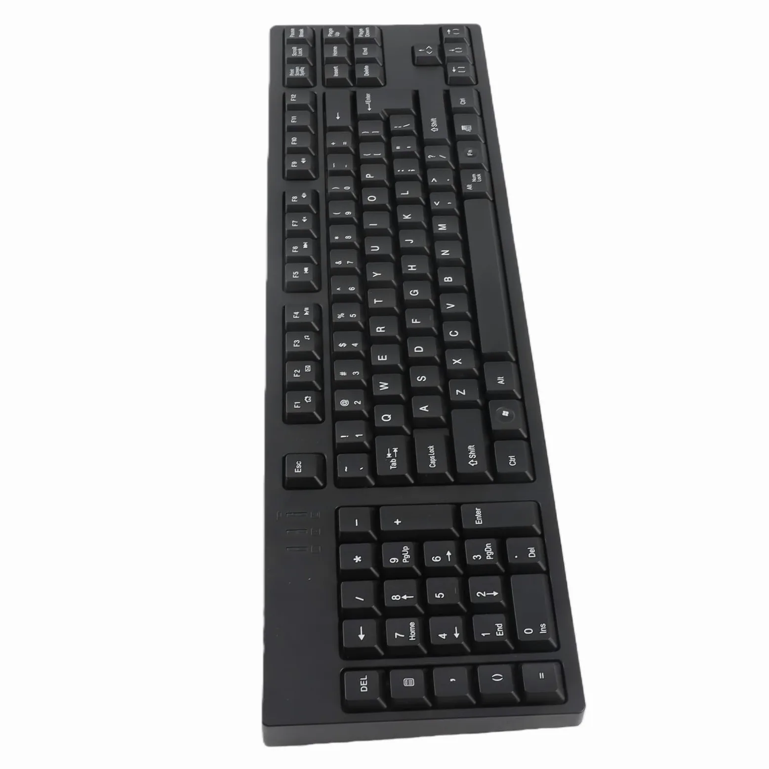 Alomejor Left Handed Keyboard with Ergonomic Layout | Connessione di tipo C, design a 109 tasti, plug and play, materiale ABS, adatto per utenti mancini