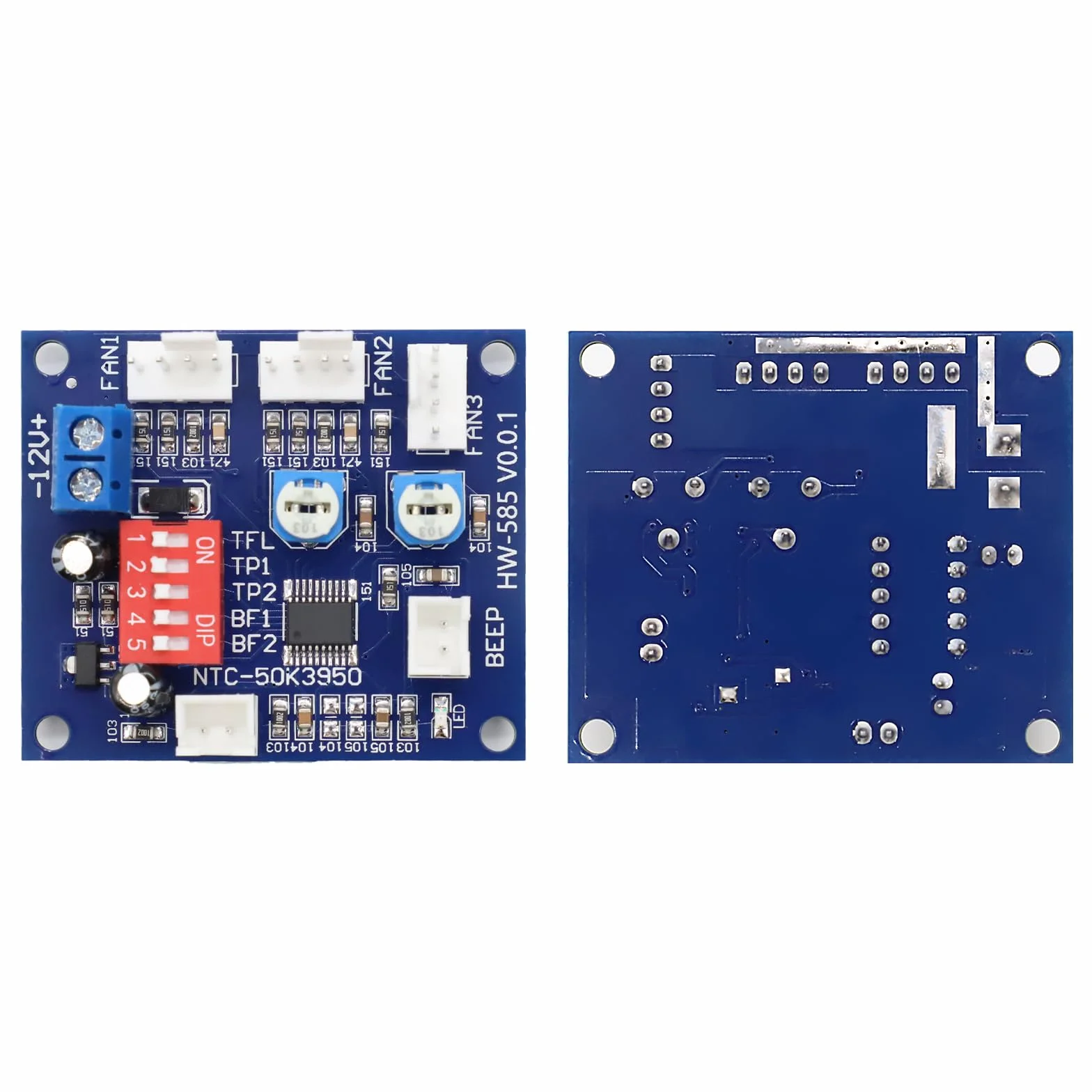 Modulo sensori PC PWM DC 12V 4 fili termostato regolatore velocità temperatura