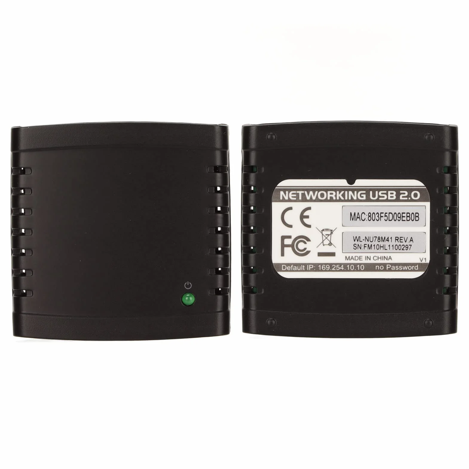 Server di Stampa USB, Server di Stampa TCP IP LPR, Porta LAN RJ45 Standard da 10 Mbps 100 Mbps USB Wireless Extender Printer Network Sharer, per Smart TV, Stampante, Console di Gioco, Fotocamera,(EU)