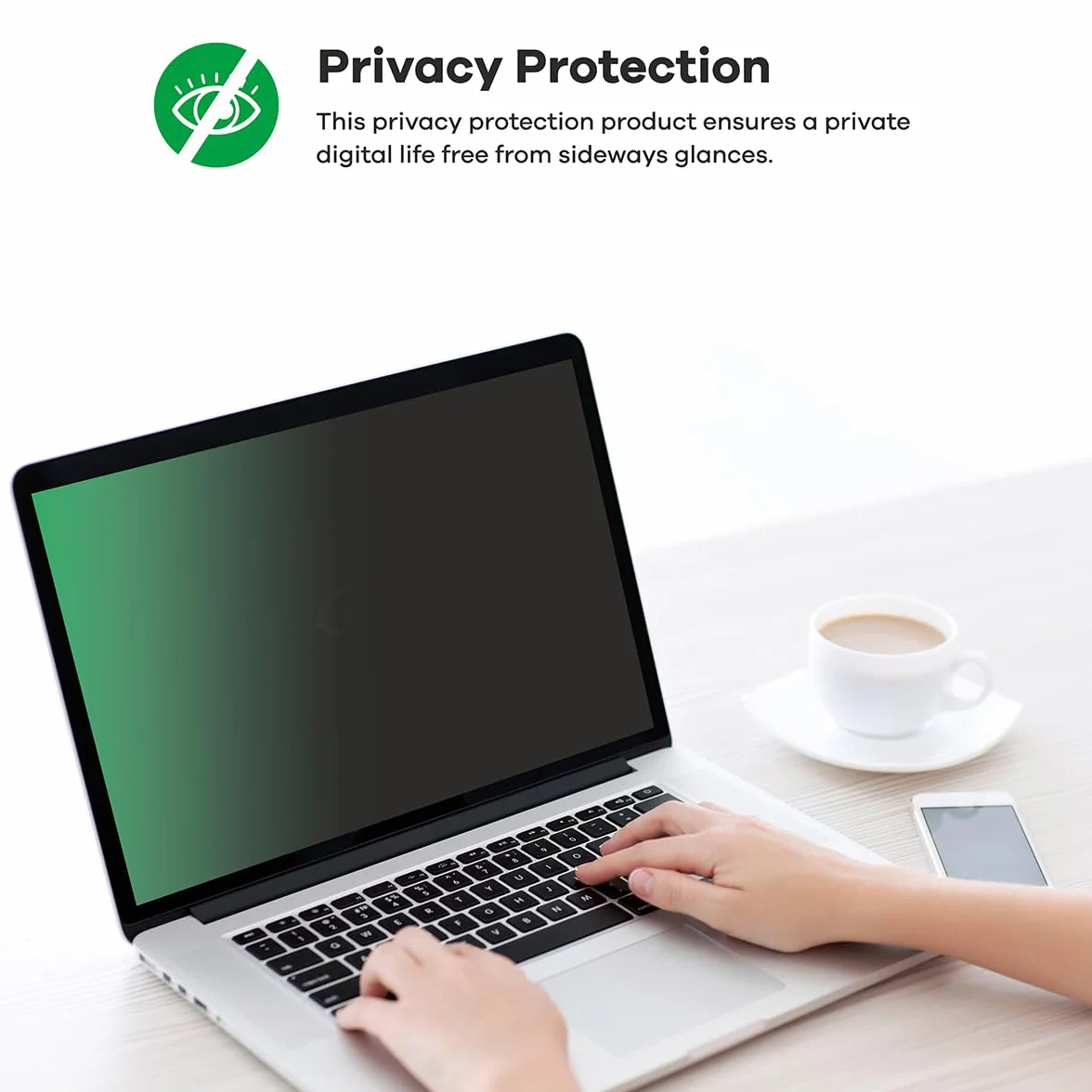 upscreen Filtro Privacy per Dell Latitude 5340 Laptop Protezione Anti-Spy Filter, Antiriflesso, Anti-Impronte