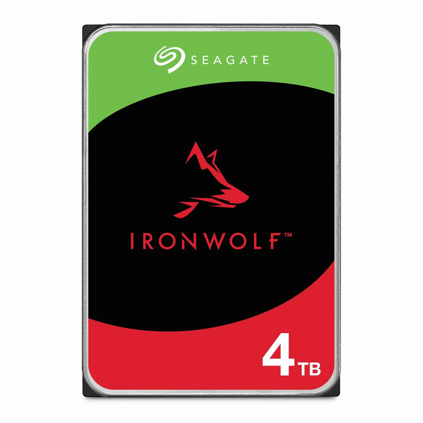 Seagate IronWolf 4TB 3.5" SATA 6 Gb/s 7200 RPM Dysk Wewnętrzny NAS RAID ST4000VNZ06