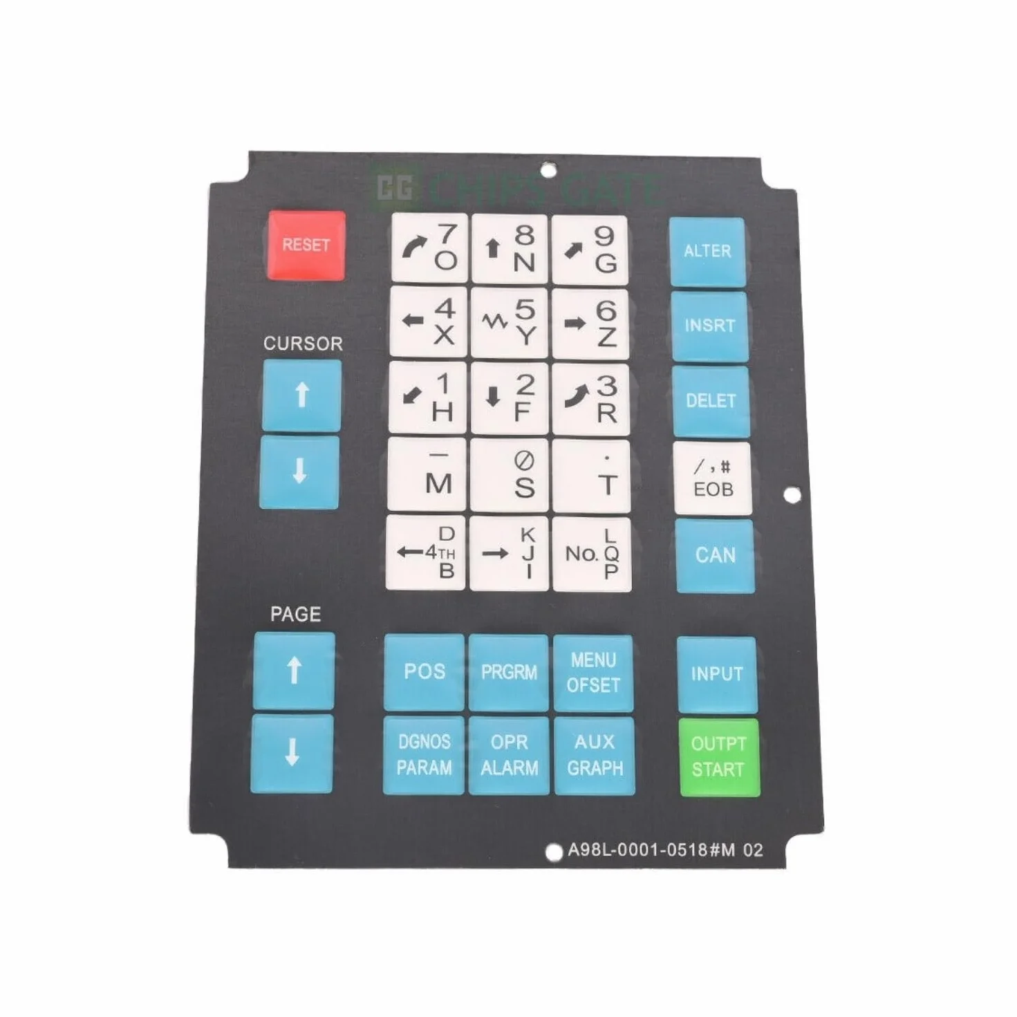 NEW A98L-0001-0518 KEYSHEET KEYPAD FOR 32 KEY free ship