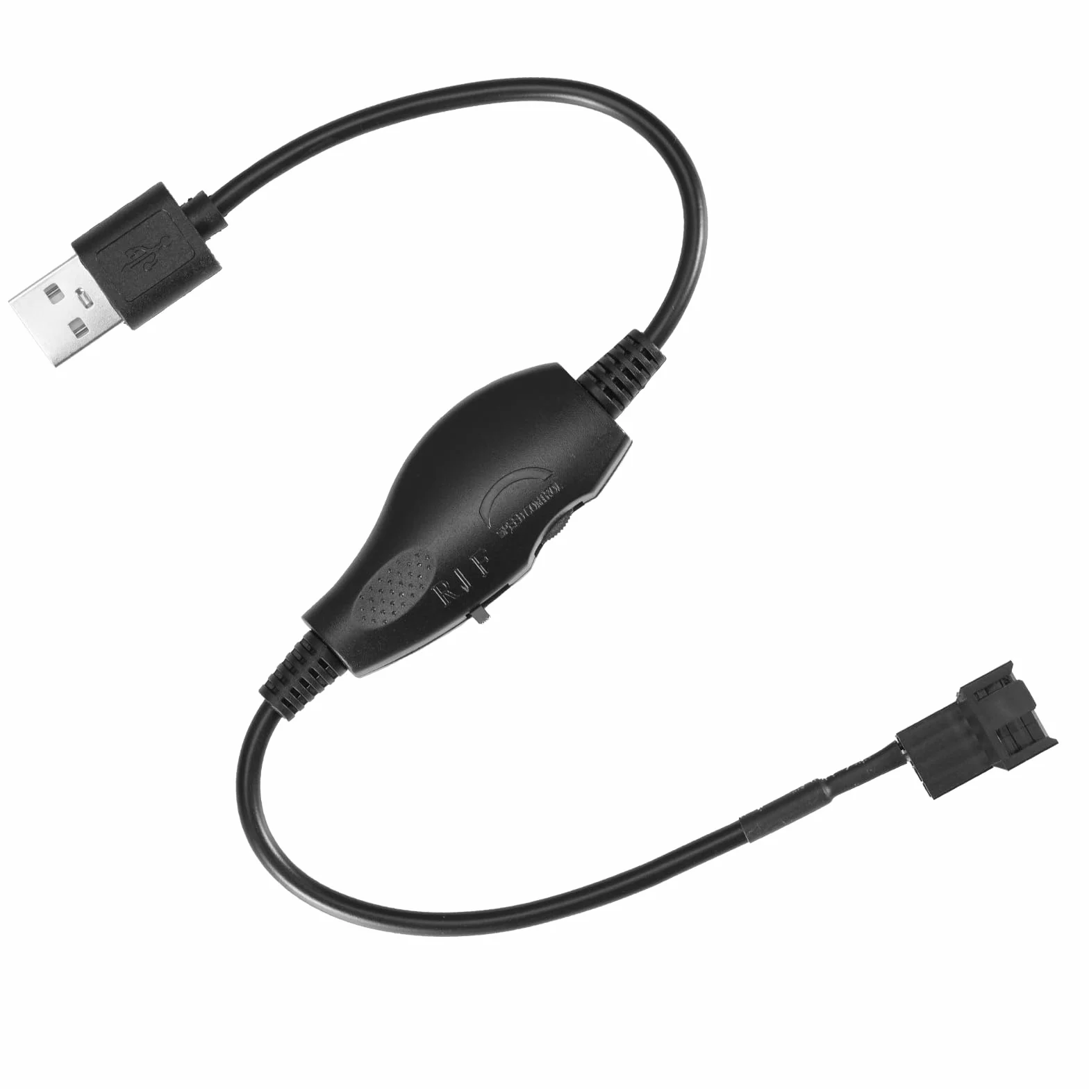Regolatore di velocità ventola USB 12V 2 Pin DC 5V Step up con interruttore