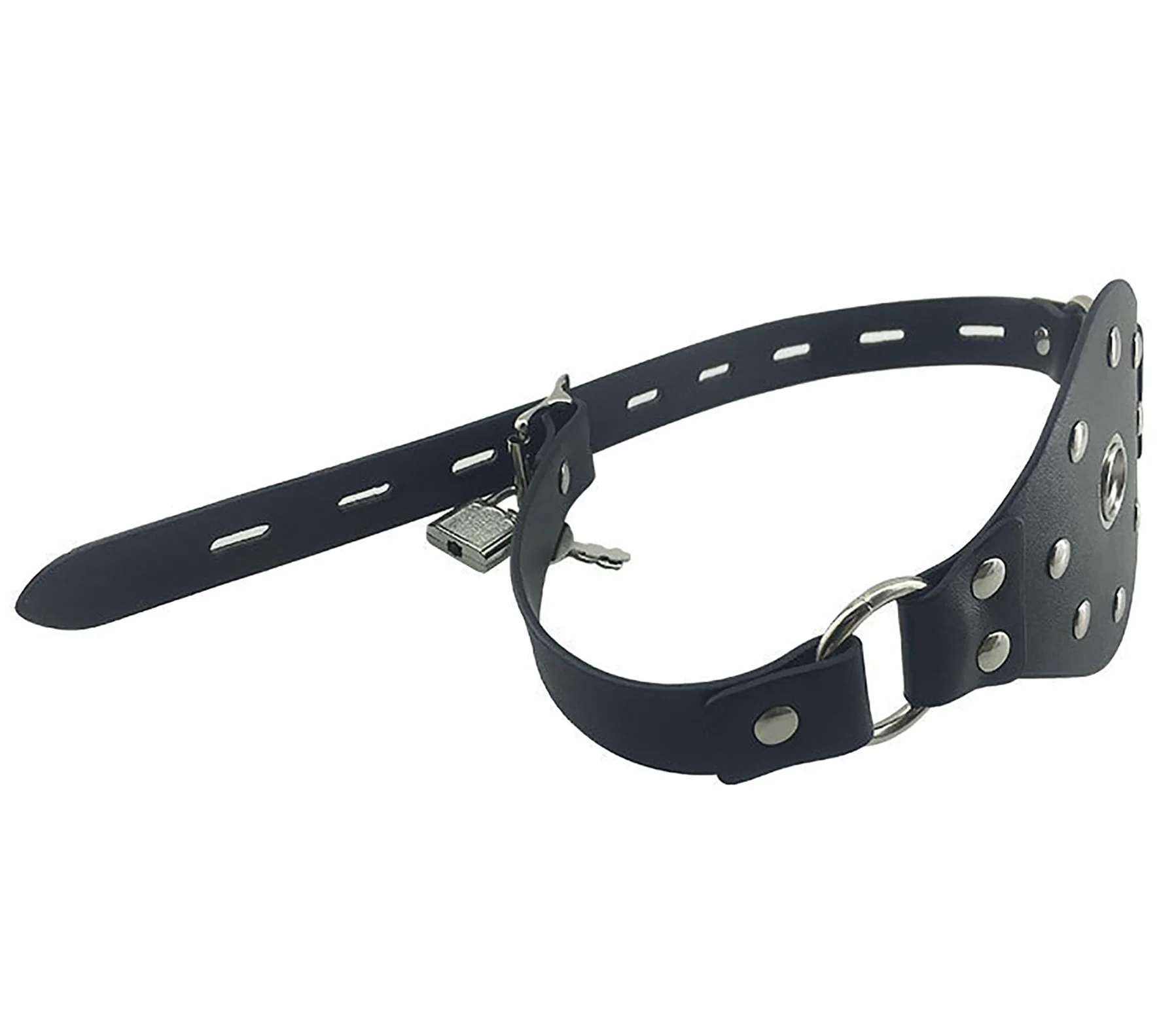 Ball Gag Sex Toys BDSM Kit Bondage Giochi Erotici Uomo Donna (Black)