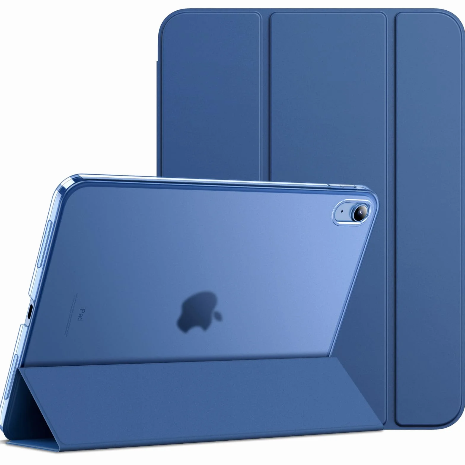 JETech Custodia iPad A16 11a/10a Generazione 2025/2022 Supporto Sottile Retro Rigido Cover Auto Svegliati/Sonno Navy