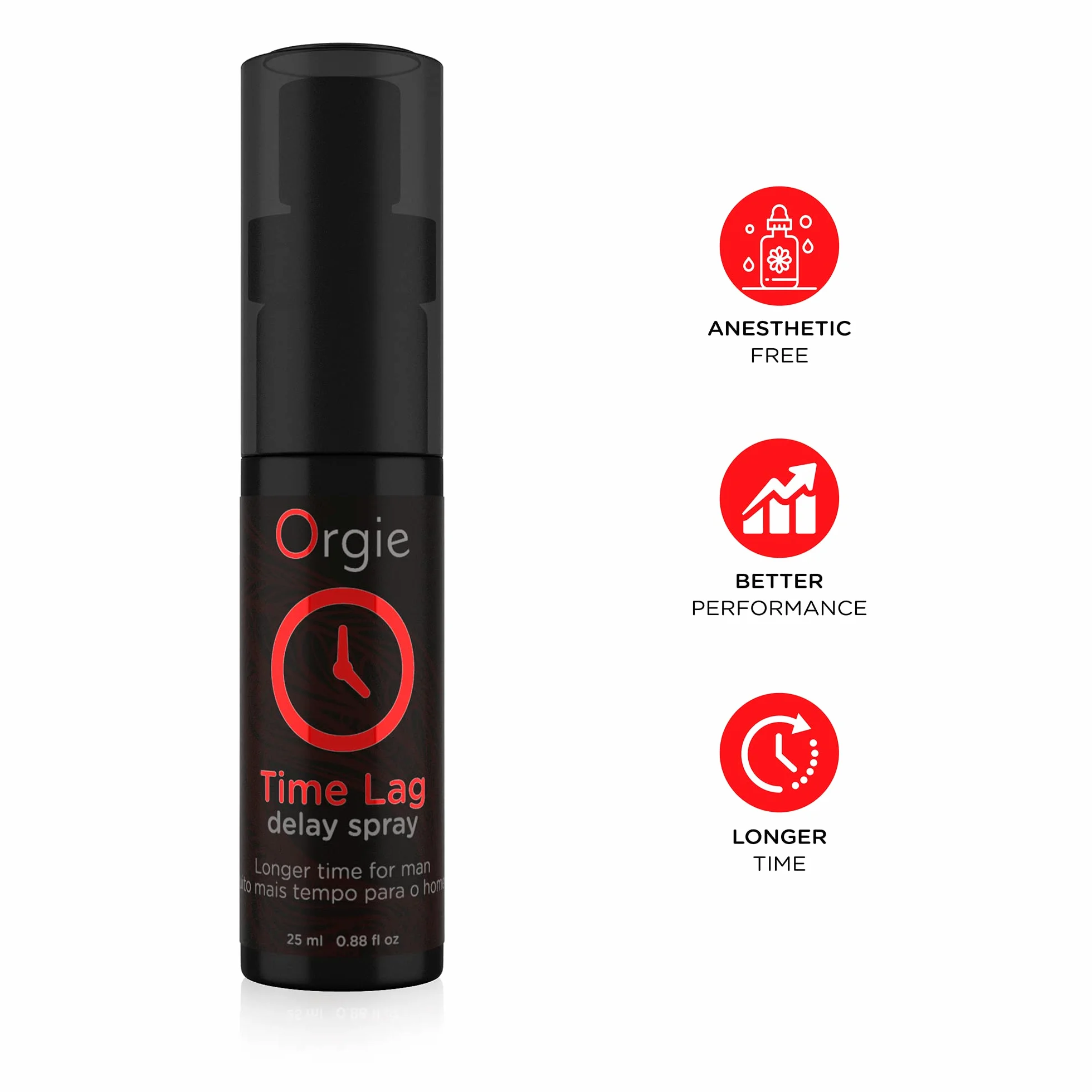 Orgie Time Lag Delay Gel afrodisiaco per giochi erotici 25 ml
