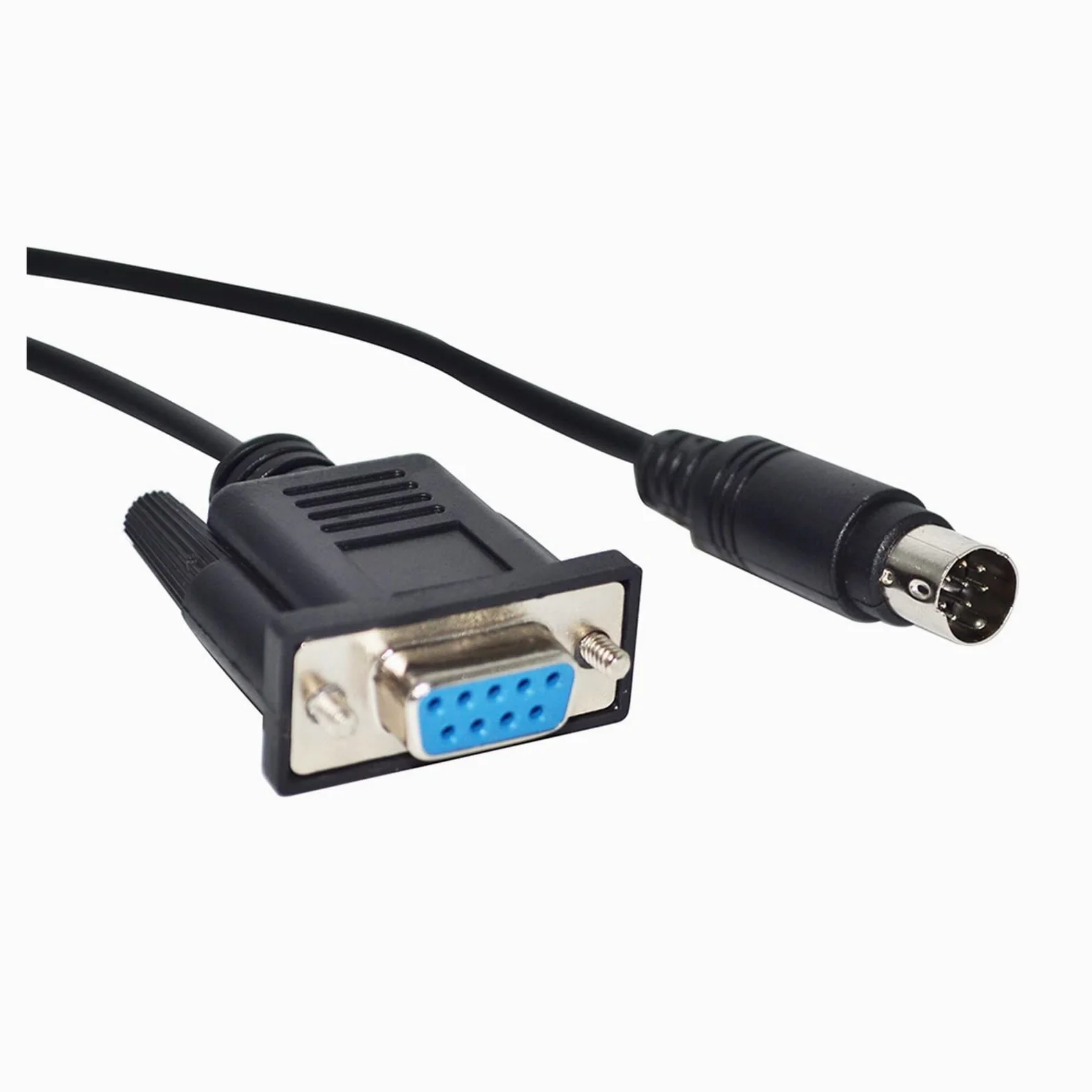 FT232RL - Cavo di comunicazione seriale RS232 da USB a M~ni DIN 8 pin MD8 maschio, adatto per Music SEQUENCER Host Port a PC (1,8 m, DB9 a MD8 (senza chip)