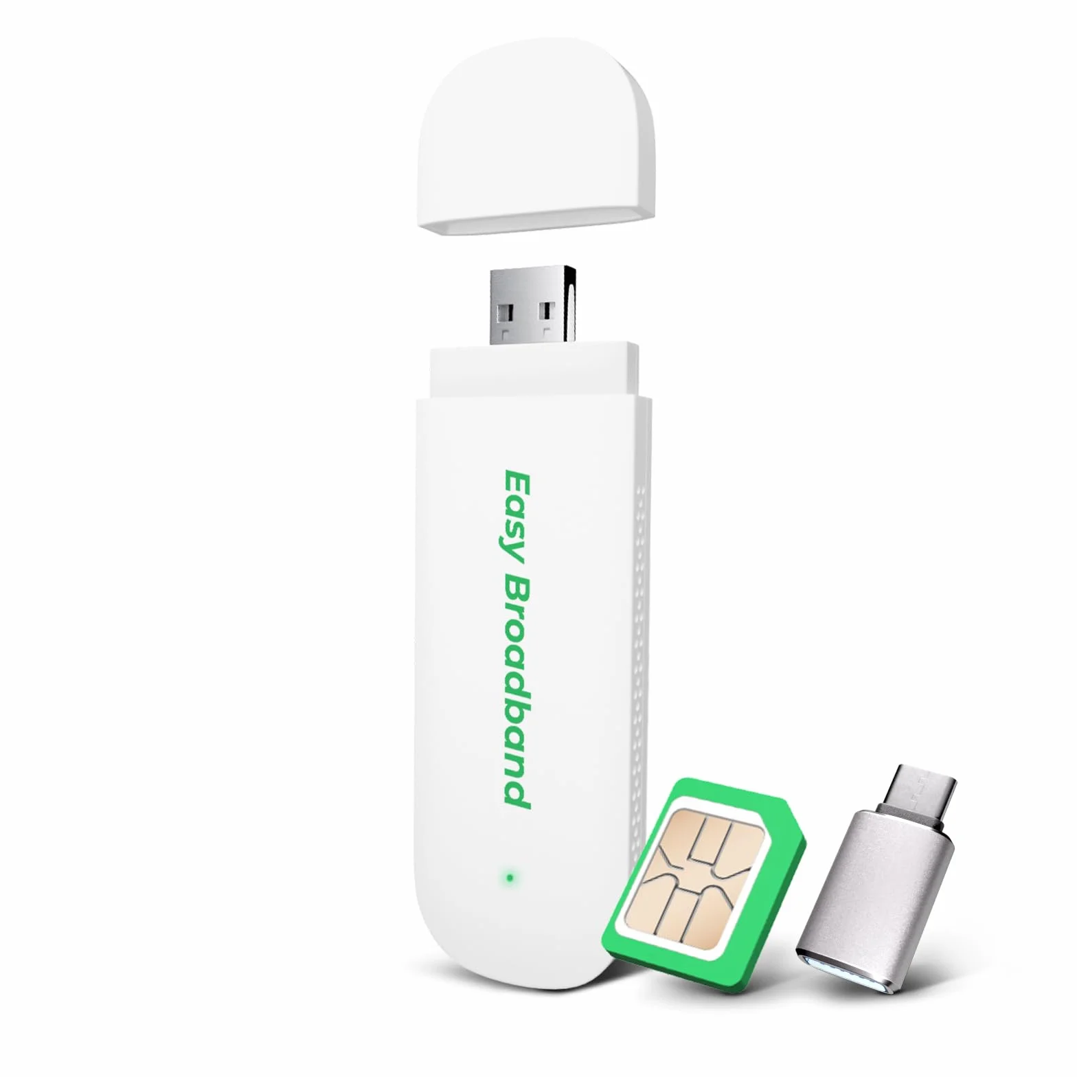 EIOTCLUB Chiavetta USB 4G LTE con WiFi 6 Router Hotspot Portatile fino a 150 Mbps Modem Internet Plug & Play