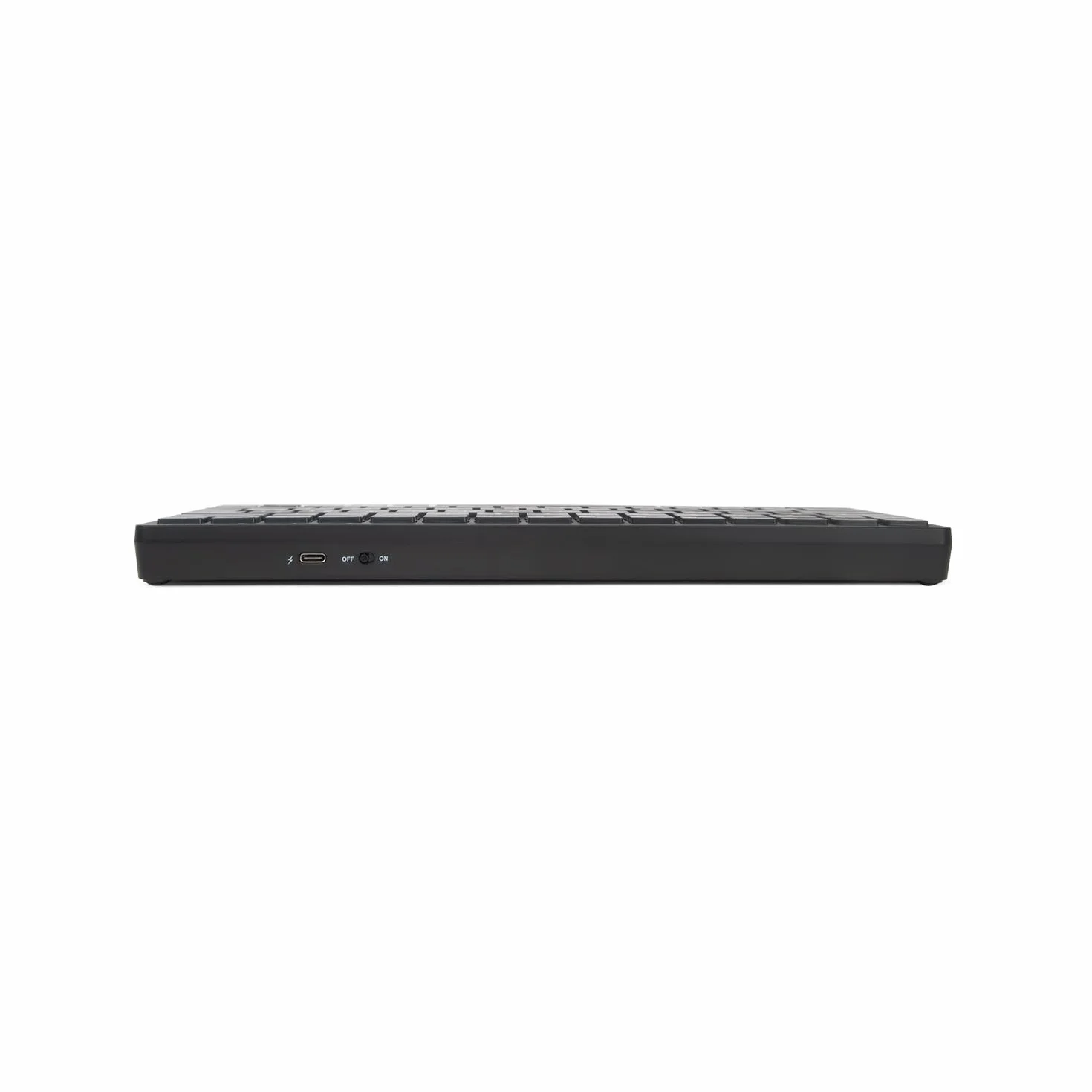 Tastiera Wireless Bluetooth Ricaricabile KEY-601WBT Layout Italiano QWERTY Ultraslim 80h Tasti Silenziosi