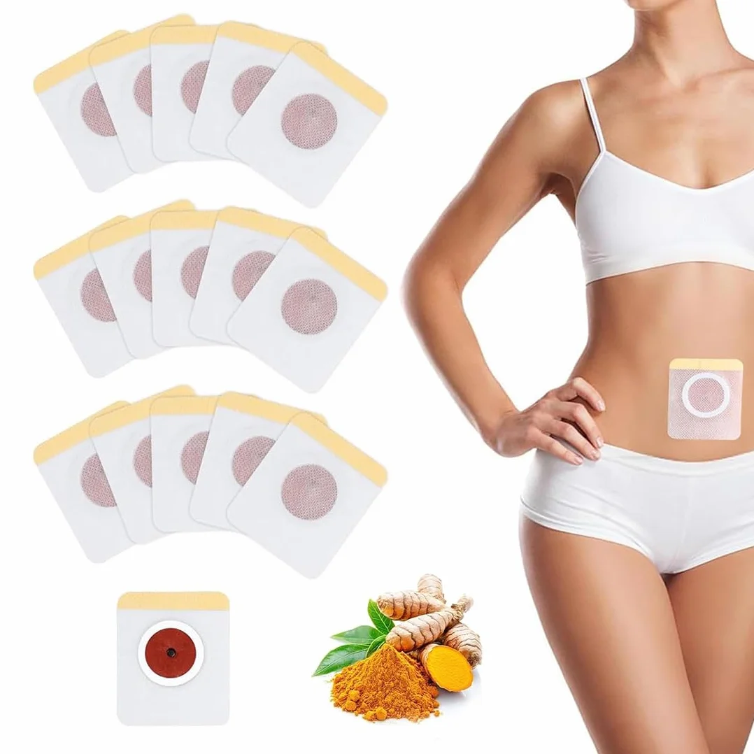Cerotto Ombelico 50 Pezzi, Patch Sottile Versione 2.0 Naturale per Ombelico