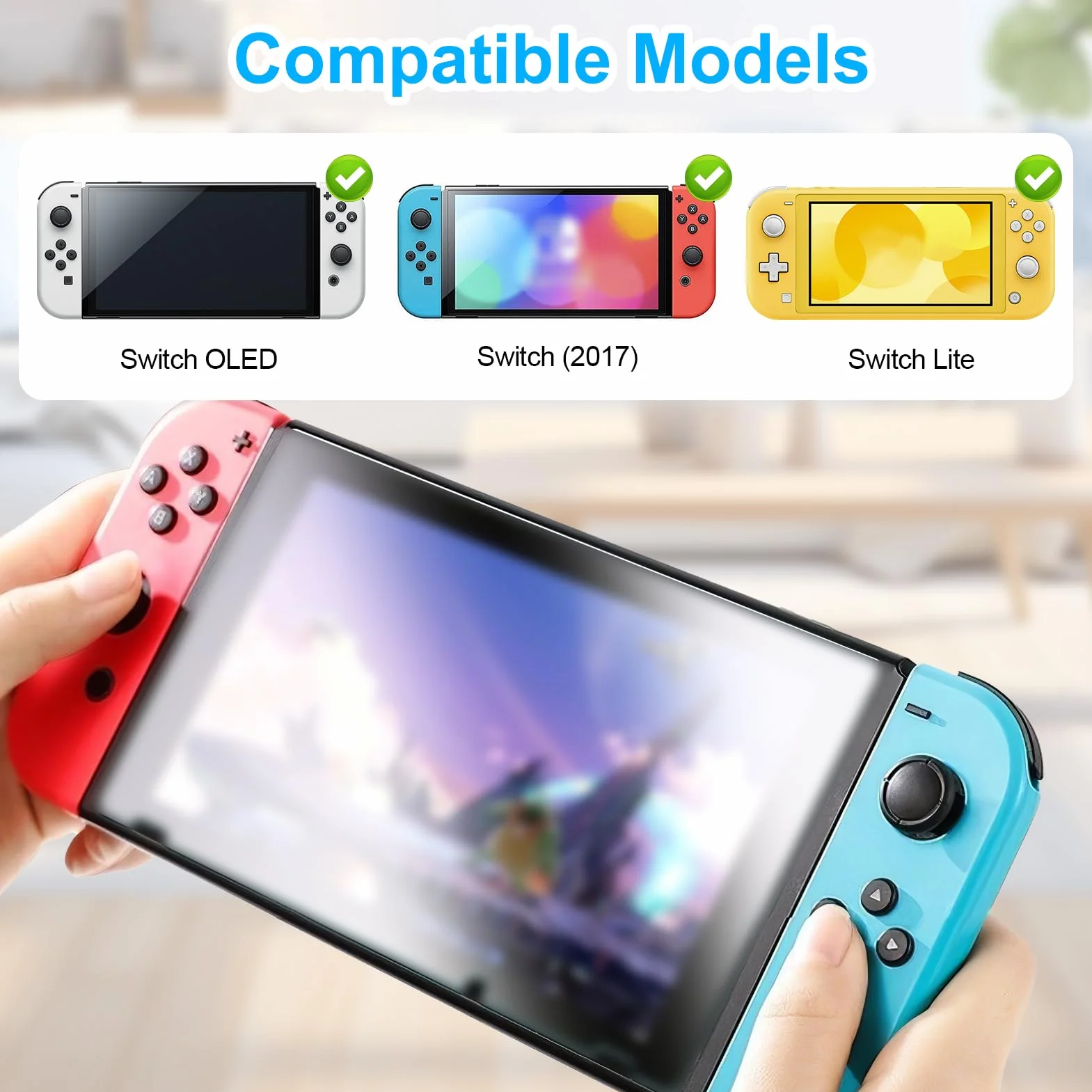 5 paia di tappi joystick in silicone per Nintendo Switch/Lite/OLED Thumb Grip Analogico Stick Cover per Pollice Manici di Protezione Controllore di Ricambio Caps Protezione Comfort Gaming Nero