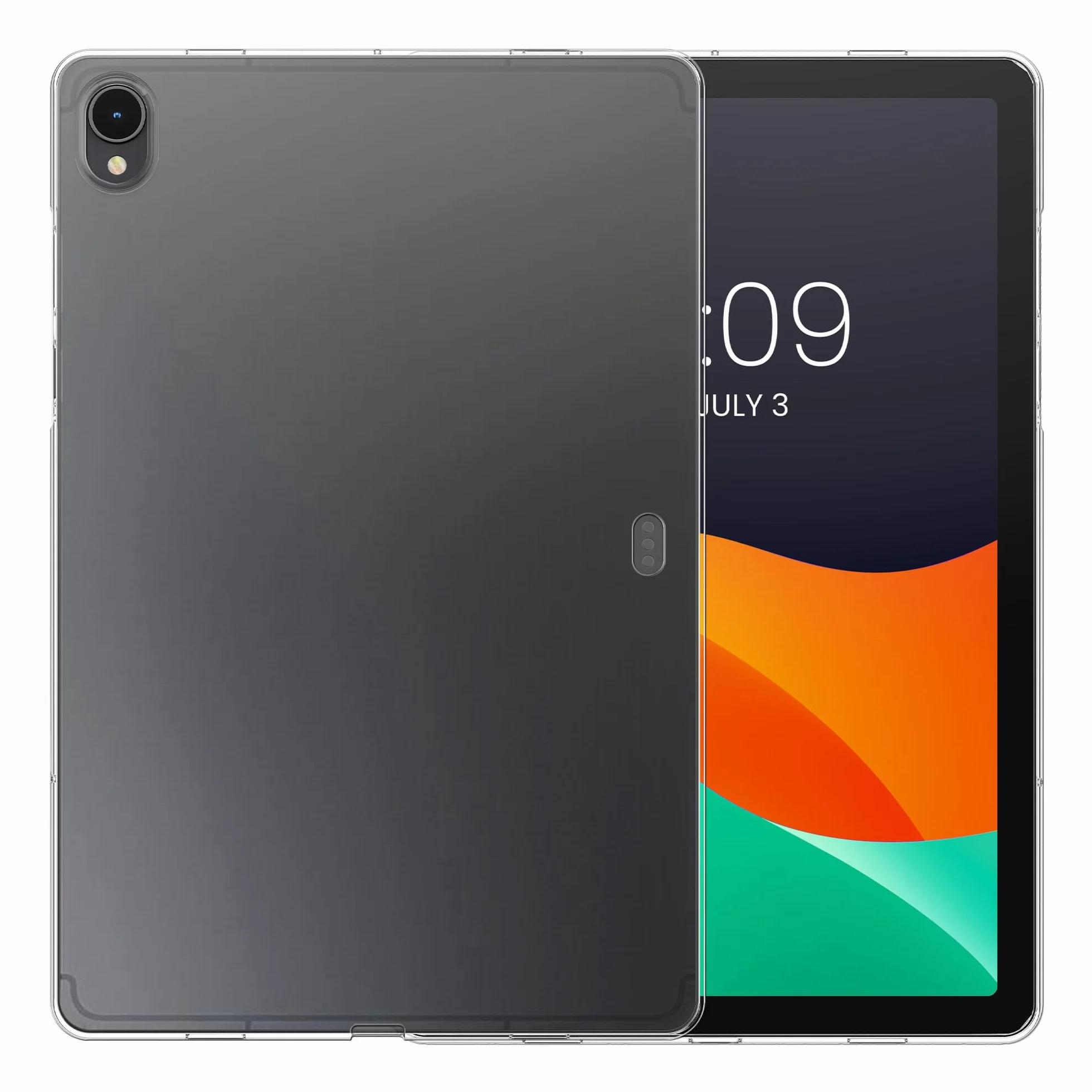 kwmobile Custodia Protettiva Tablet Compatibile con Samsung Galaxy Tab S11 Cover - Cover Trasparente Morbida Silicone Tablet trasparente