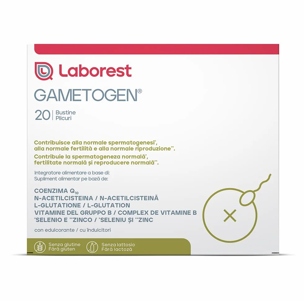 Laborest Coenzima Q10 N-Acetilcisteina Vitamine B Zinco Selenio Integratore 20 Bustine