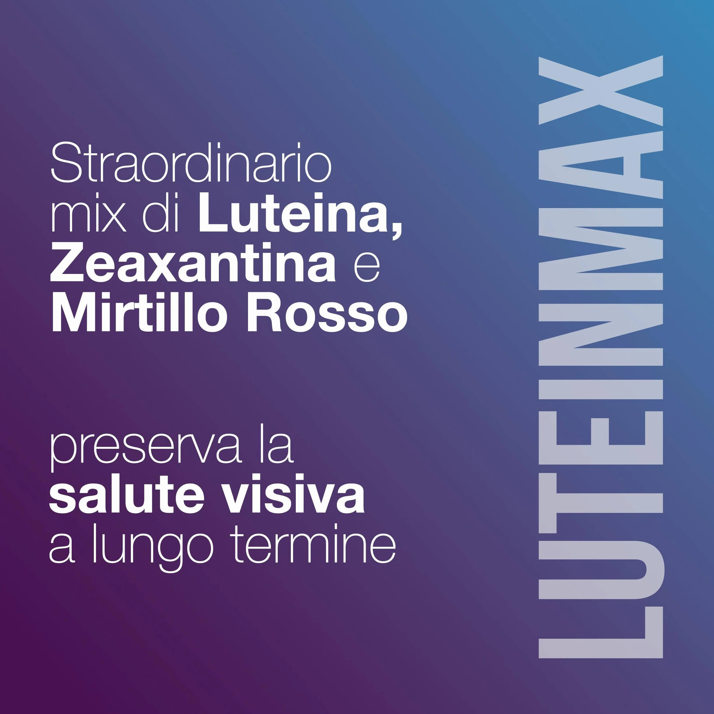 Integratore Occhi Luteina Zeaxantina Alto Dosaggio 60 Compresse Mirtillo Vitamine A E B12 Zinco Antiossidanti Vista