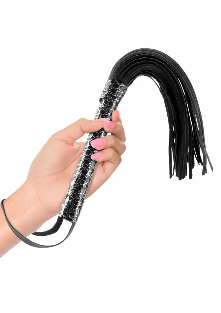 FRUSTINO FETISH FANTASY SERIES DESIGNER FLOGGER BLACK