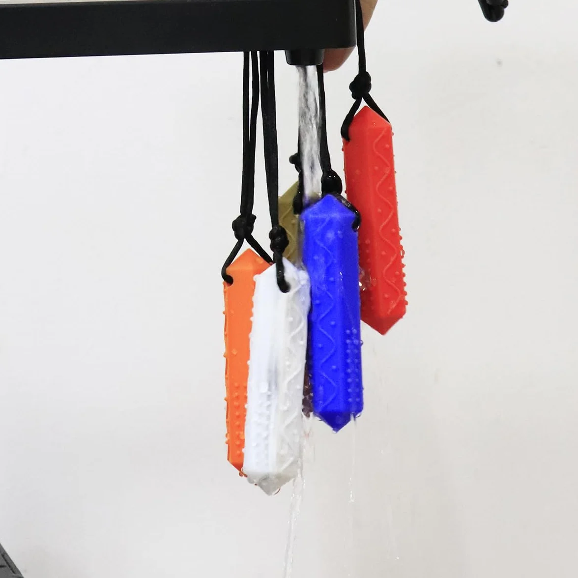 Collana da masticare in silicone per bambini autisti – Antistress ADHD, concentrazione e calma