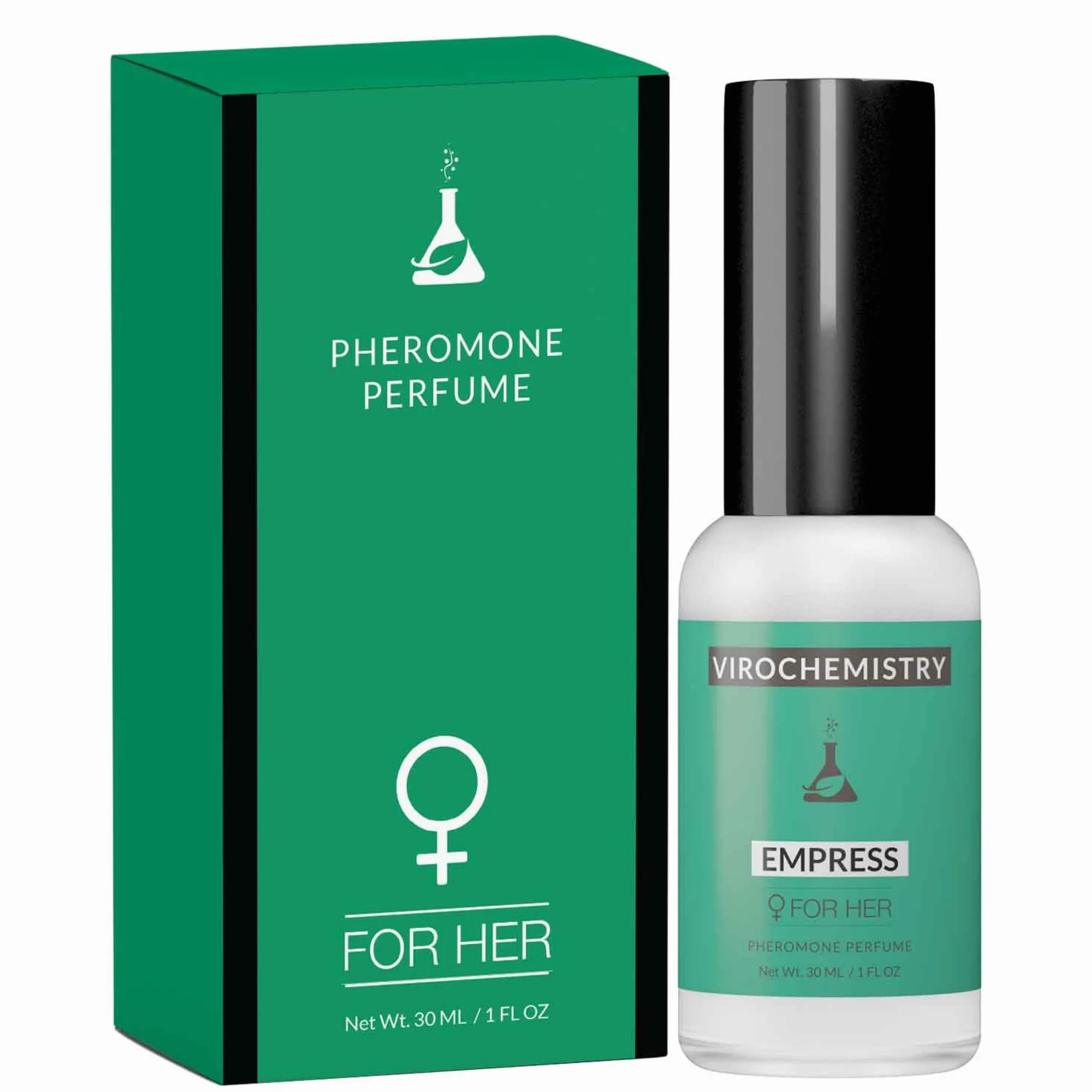ViralChemistry feromone per le donne imperatrice ultra strength profumo biologico corpo 1 fl oz