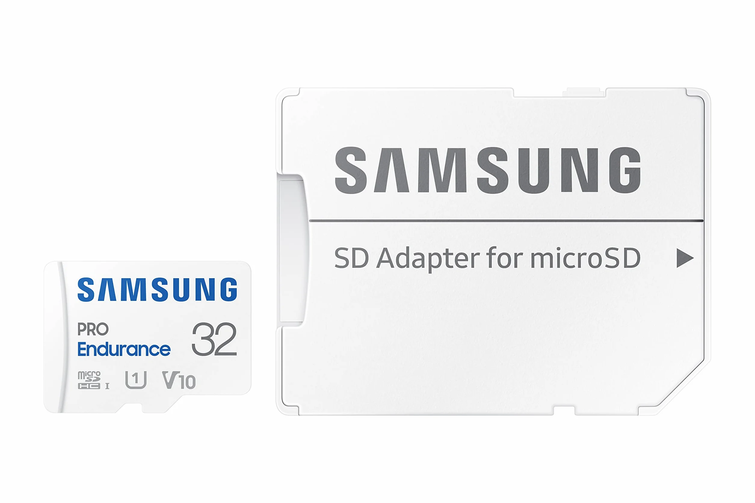 Samsung Memorie MB-MJ32KA PRO Endurance Scheda MicroSD per telecamere di videosoverglianza e dashcam da 32 GB, UHS-I U1, fino a 100 MB/s, Adattatore SD Incluso