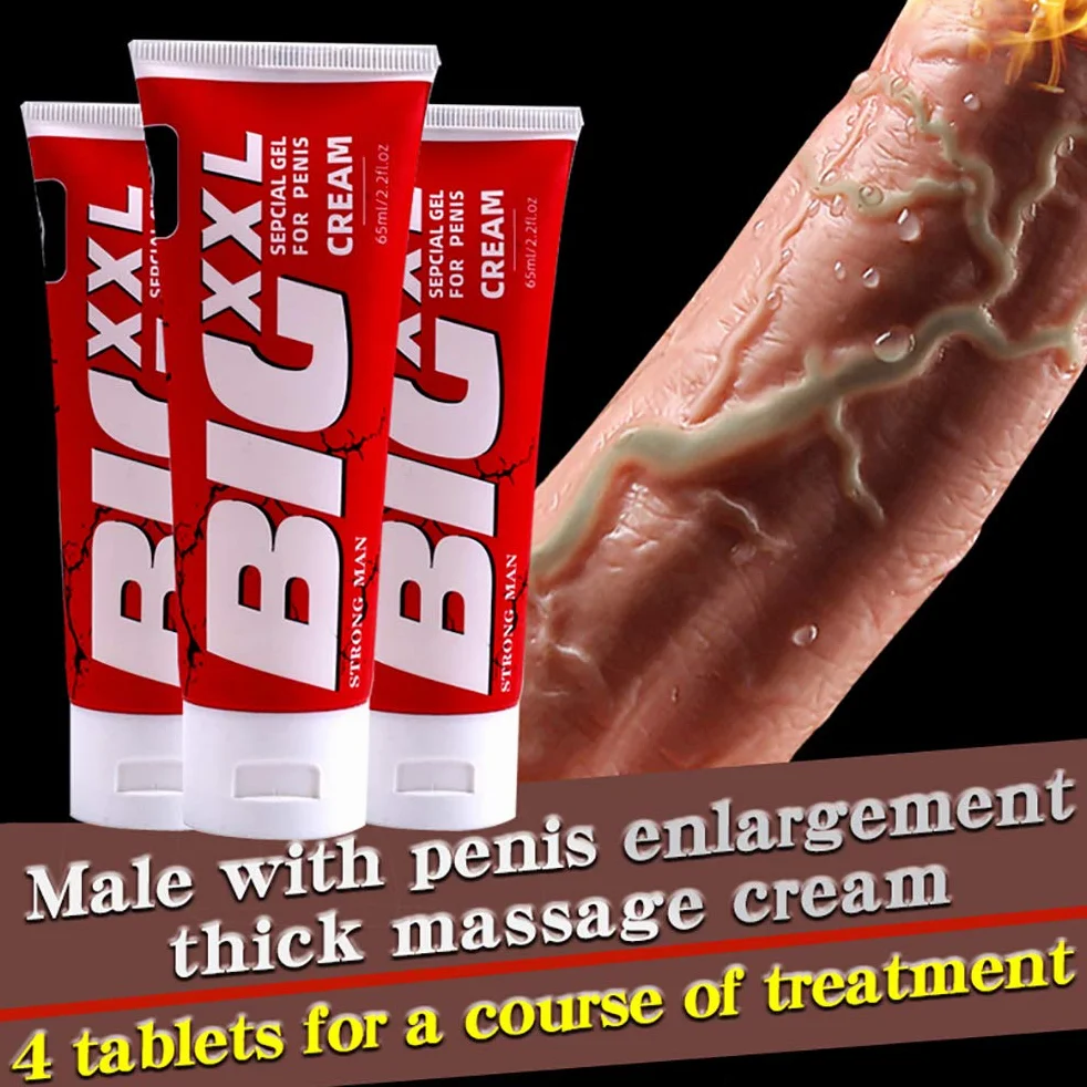 Crema per l'ingrandimento del pene XXL 50ml per uomo