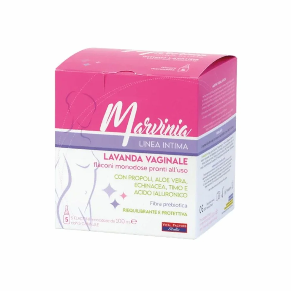 Vital Factors Marvinia Lavanda Vaginale Monouso 5 flaconi 100ml