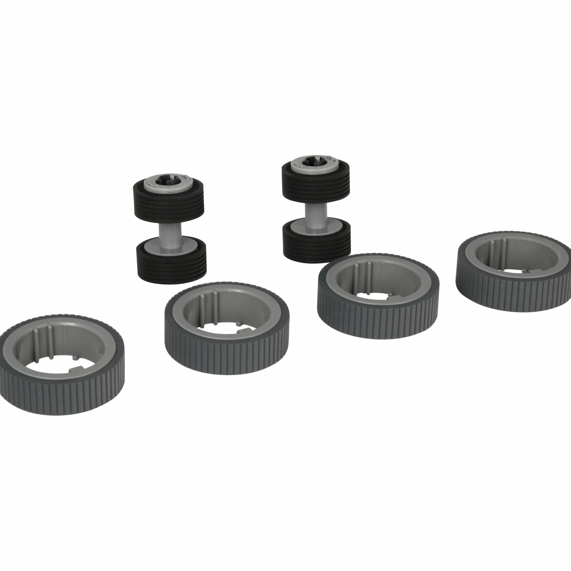 Fujitsu PFU Kit di consumabili 3670-400K per fi-7140 fi-7240 fi-7160 fi-7260 fi-7180 fi-7280 2 rulli di ritiro e 2 rulli freno 400K scansioni
