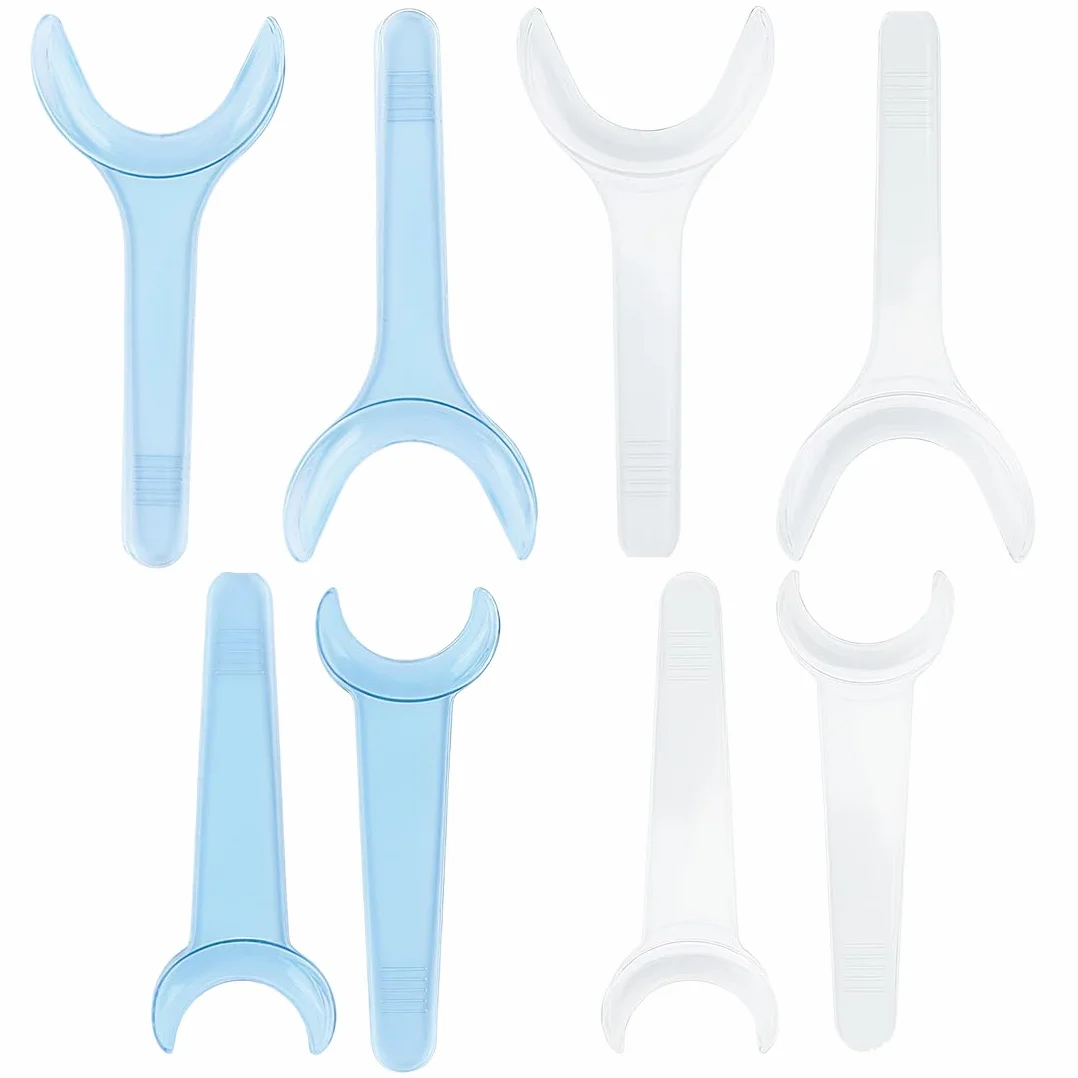 EIHI Apribottiglie a forma di T per bocca 8 pezzi divaricatore bocca 2 colori