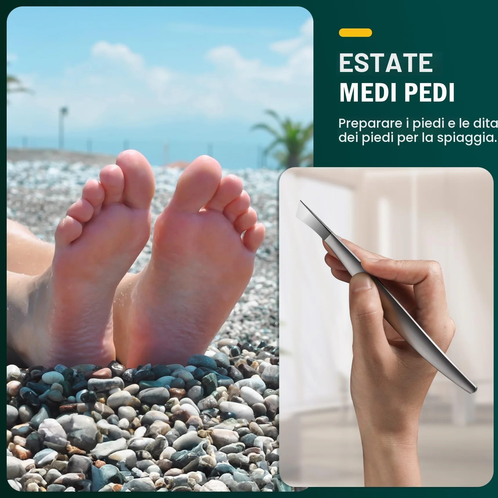FVION Zestaw noży do pedicure profesjonalny, skalpel do usuwania modzeli i wrastających paznokci