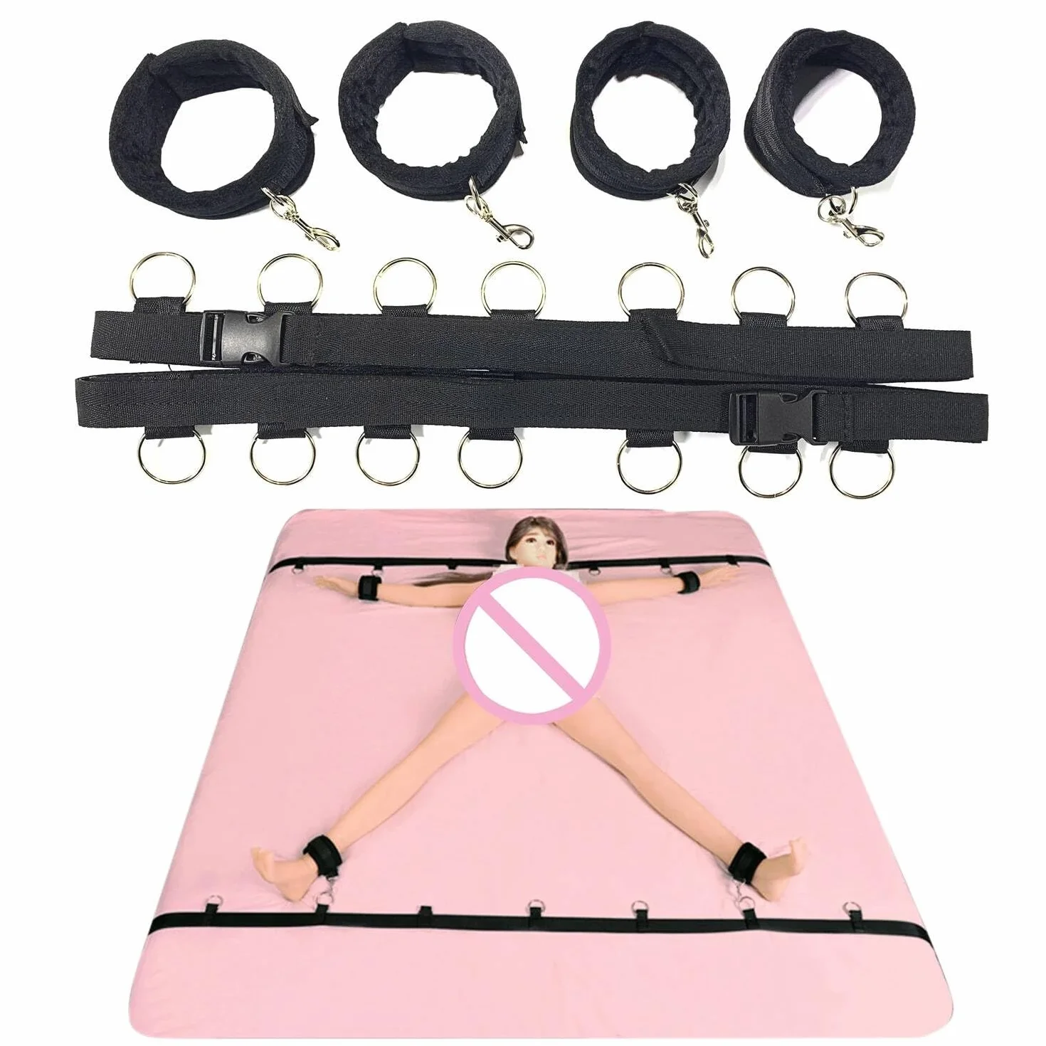 léťťó Set Erótītīcī Šêsso Accessori bøňdage dónnà Vestiti bďšm Toys Kit Costume cóppia àdulti Costume àdulti