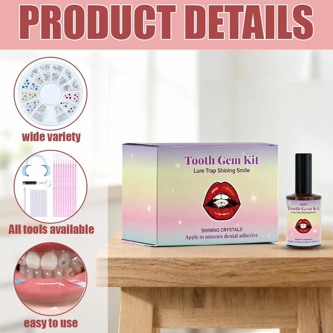 Brillantini Denti Kit Tooth Gems