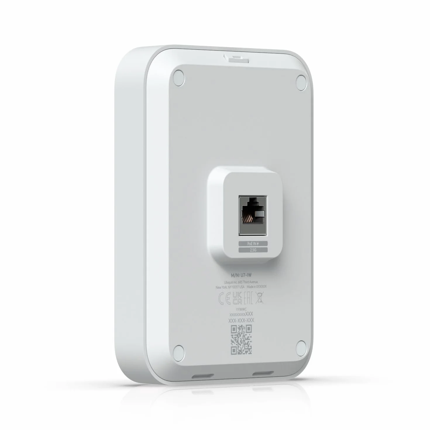 Ubiquiti U7 IN-Wall 4300 Mbit/s Bianco Supporto Power Over Ethernet (poe)