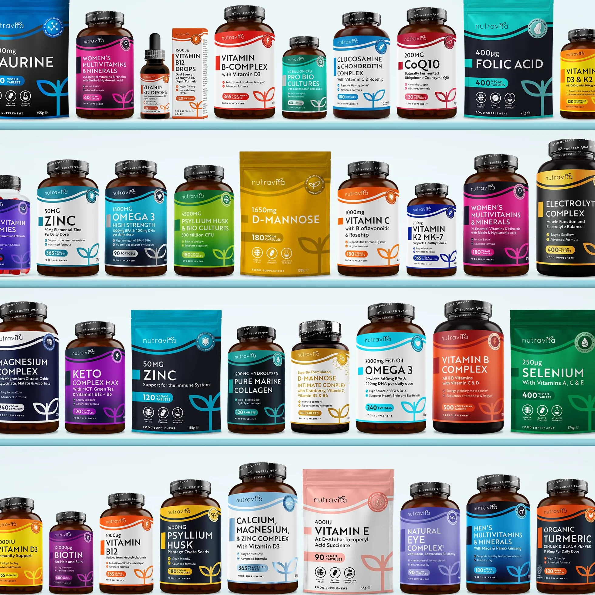 Nutravita Keto Complex 120 Capsule Vegane con Olio MCT, Tè Verde, Vitamine e Minerali